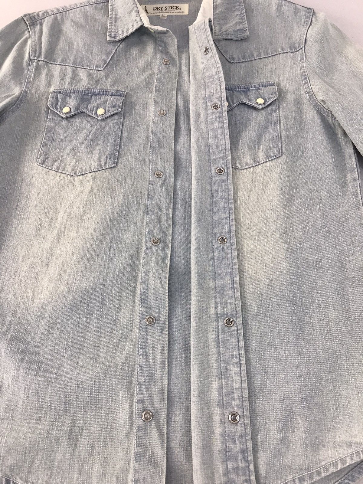 Japanese Brand × Vintage Vintage Japanese Brand Dry Stick Jeans Snap Button Style Size US M / EU 48-50 / 2 - 5 Thumbnail