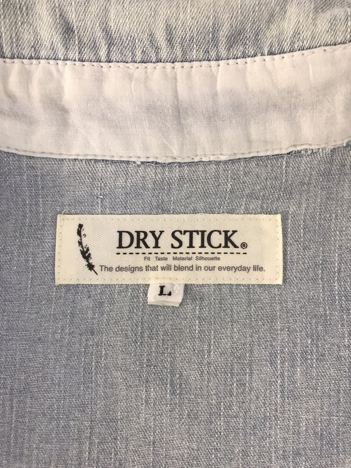 Japanese Brand × Vintage Vintage Japanese Brand Dry Stick Jeans Snap Button Style Size US M / EU 48-50 / 2 - 7 Thumbnail