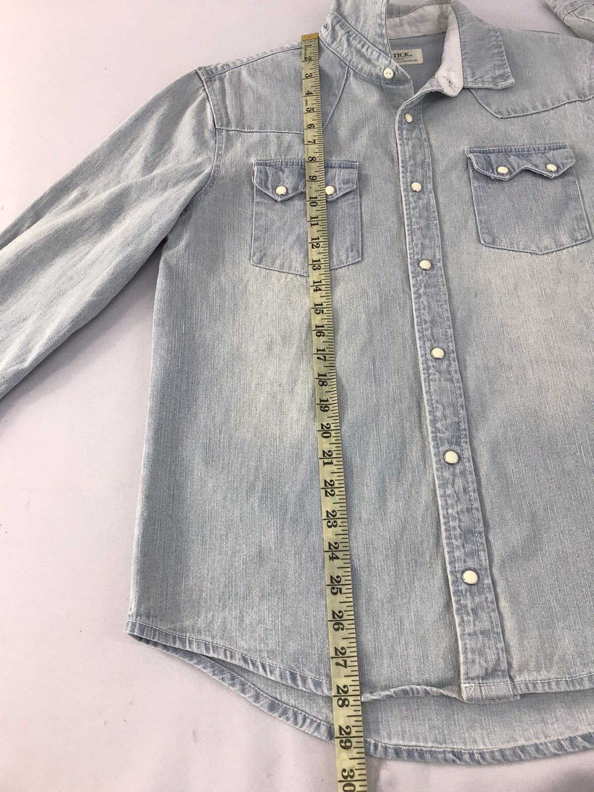 Japanese Brand × Vintage Vintage Japanese Brand Dry Stick Jeans Snap Button Style Size US M / EU 48-50 / 2 - 11 Thumbnail