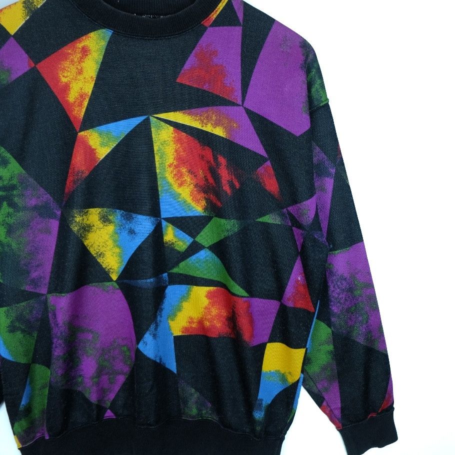 Mr. Junko MR JUNKO Junko Koshino Multicolor Monogram Sweatshirts Size US M / EU 48-50 / 2 - 3 Thumbnail