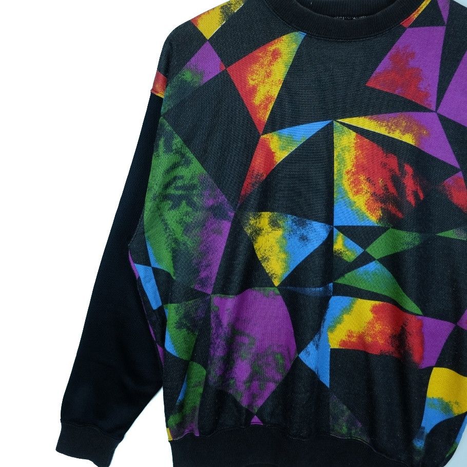 Mr. Junko MR JUNKO Junko Koshino Multicolor Monogram Sweatshirts Size US M / EU 48-50 / 2 - 6 Thumbnail