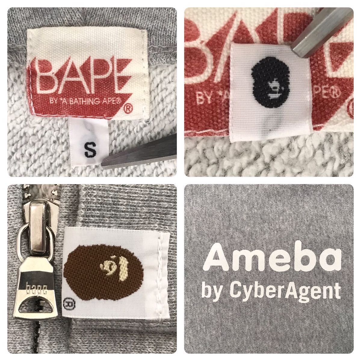 Bape 🔥Not sold in store BAPE Cyber ​​Agent Ameba full zip hoodie Size US S / EU 44-46 / 1 - 7 Thumbnail