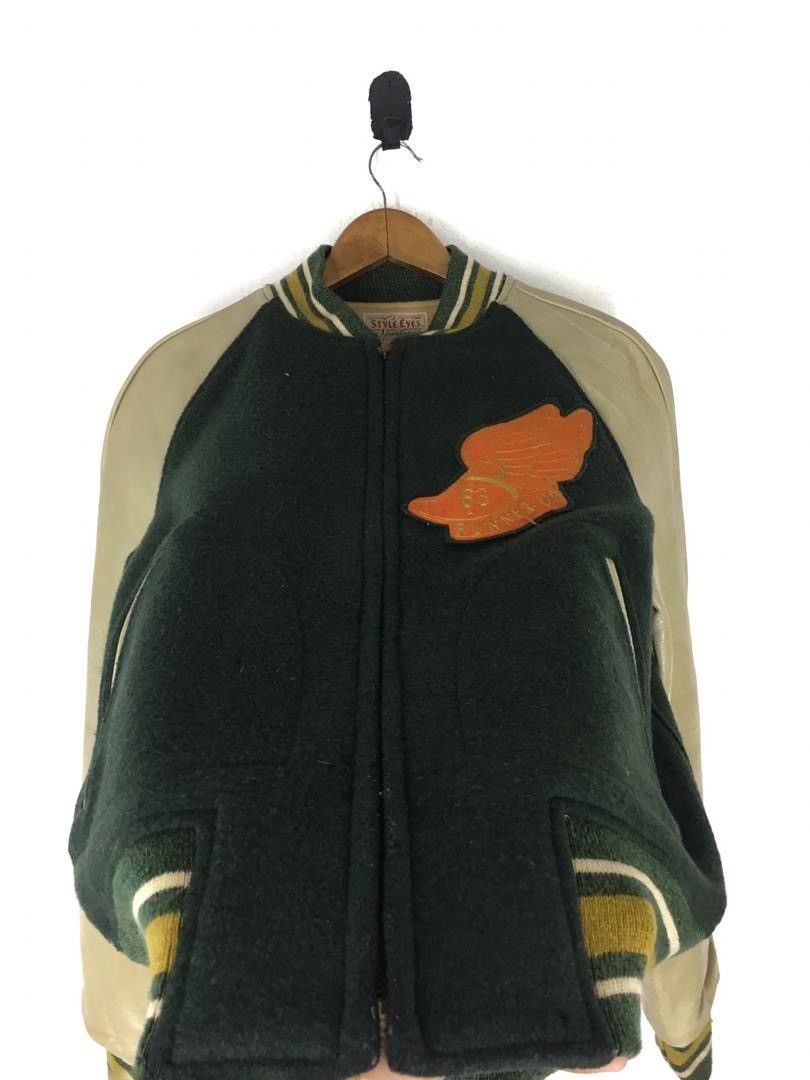 Toyo Enterprises Vintage STYLE EYES Varsity Jacket by Toyo Enterprise Size 40 Size US M / EU 48-50 / 2 - 2 Thumbnail