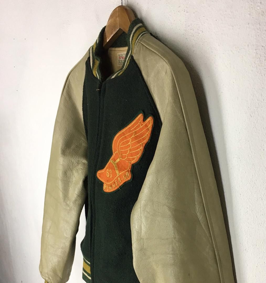 Toyo Enterprises Vintage STYLE EYES Varsity Jacket by Toyo Enterprise Size 40 Size US M / EU 48-50 / 2 - 3 Thumbnail