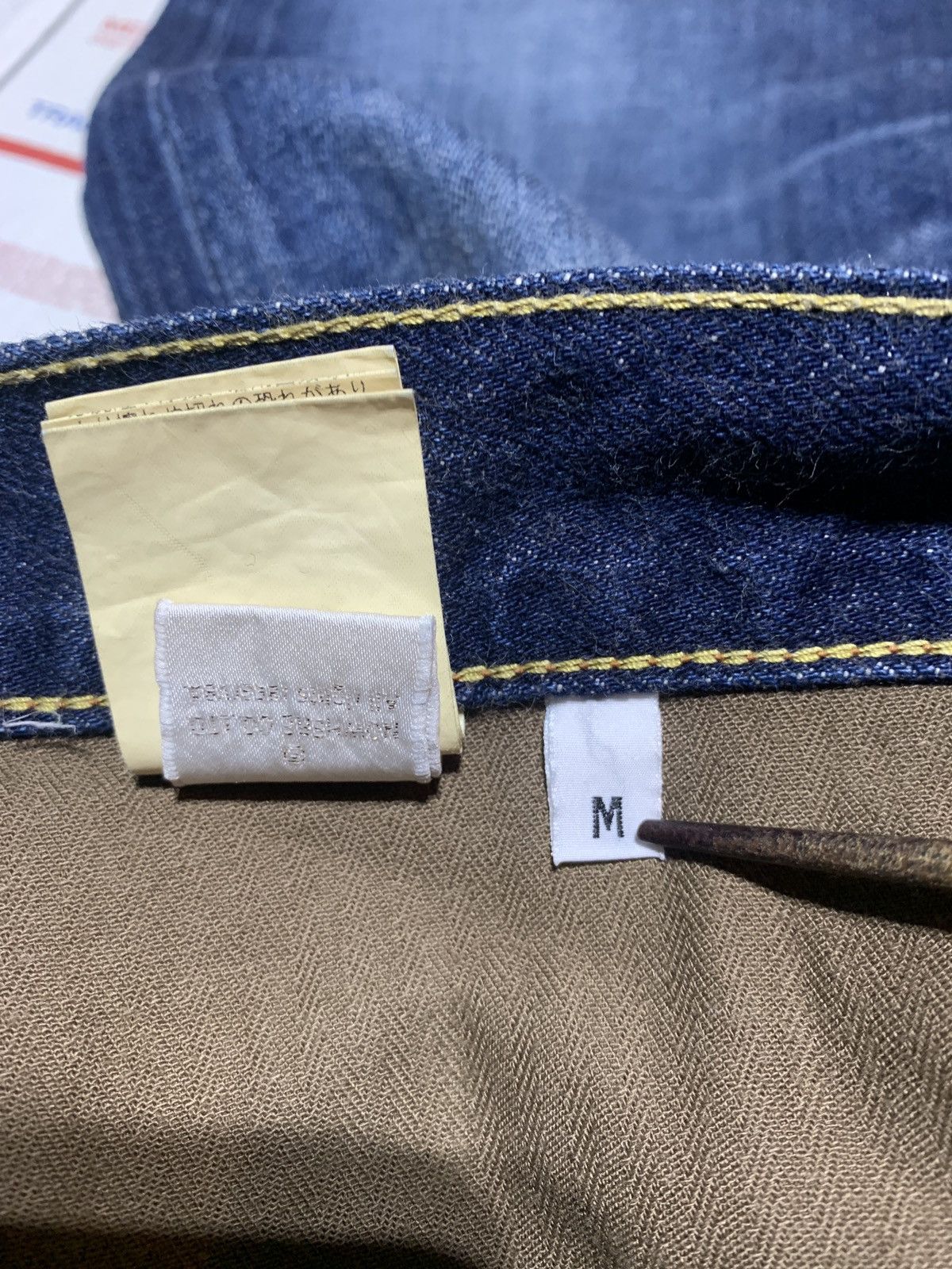 Bape Bapesta Denim Size US 33 - 5 Thumbnail