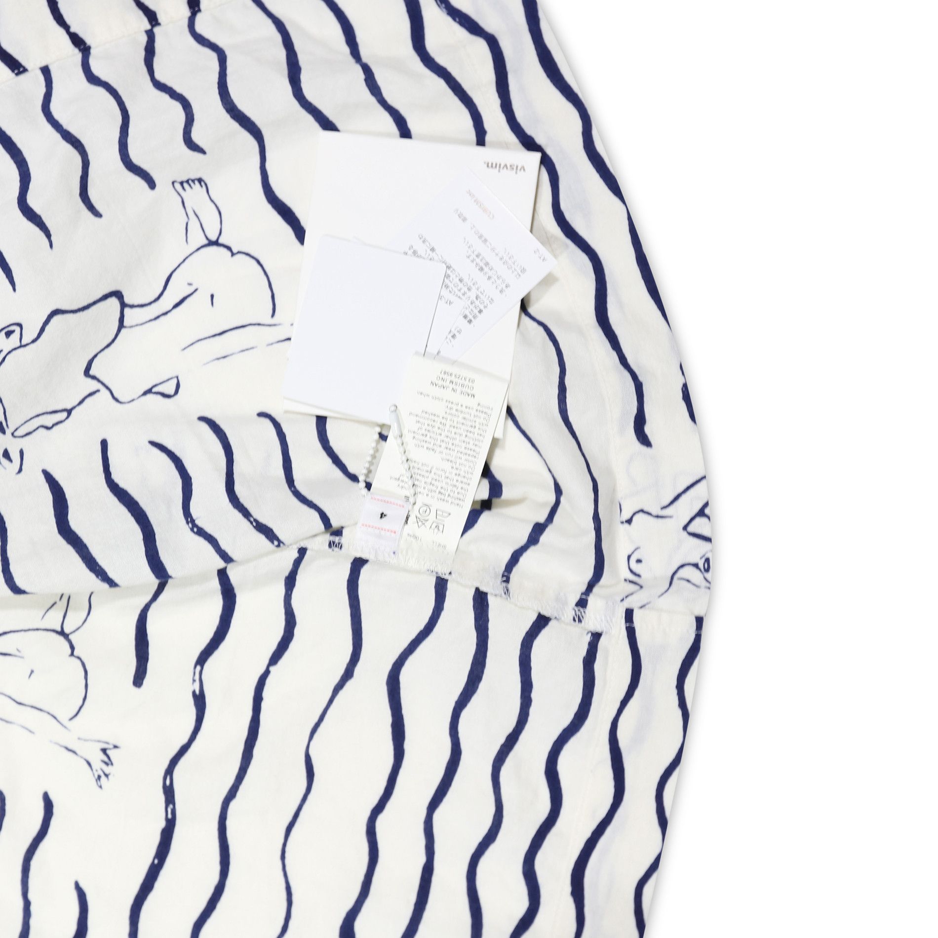 Visvim SS22 Happi Hickory Printed Striped Shirt Size US XL / EU 56 / 4 - 6 Thumbnail