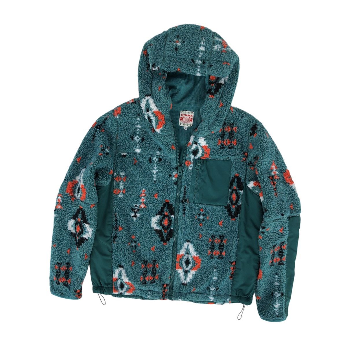 Japanese Brand Titicaca Women Fleece Jacket With Hoodie Size M / US 6-8 / IT 42-44 - 2 Thumbnail
