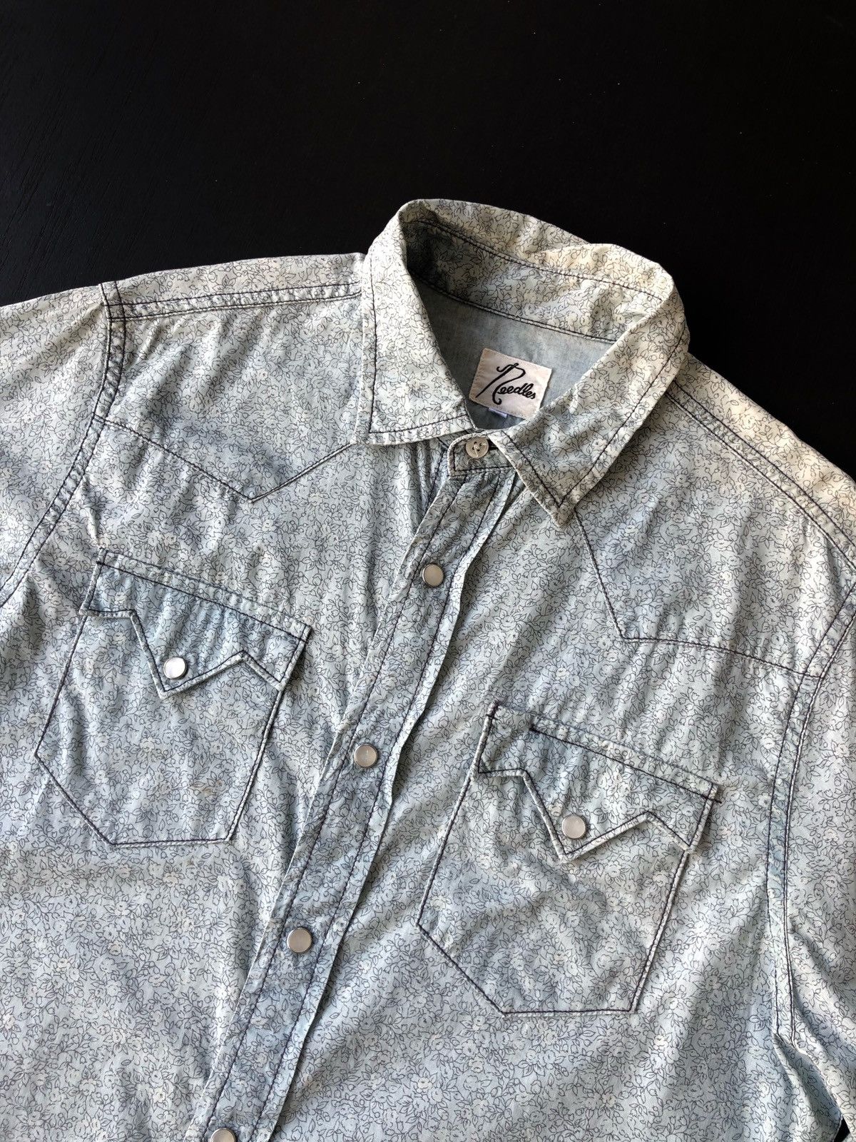 Needles HEAT🔥 Needles NY American Floral Western Shirt Size US M / EU 48-50 / 2 - 2 Thumbnail