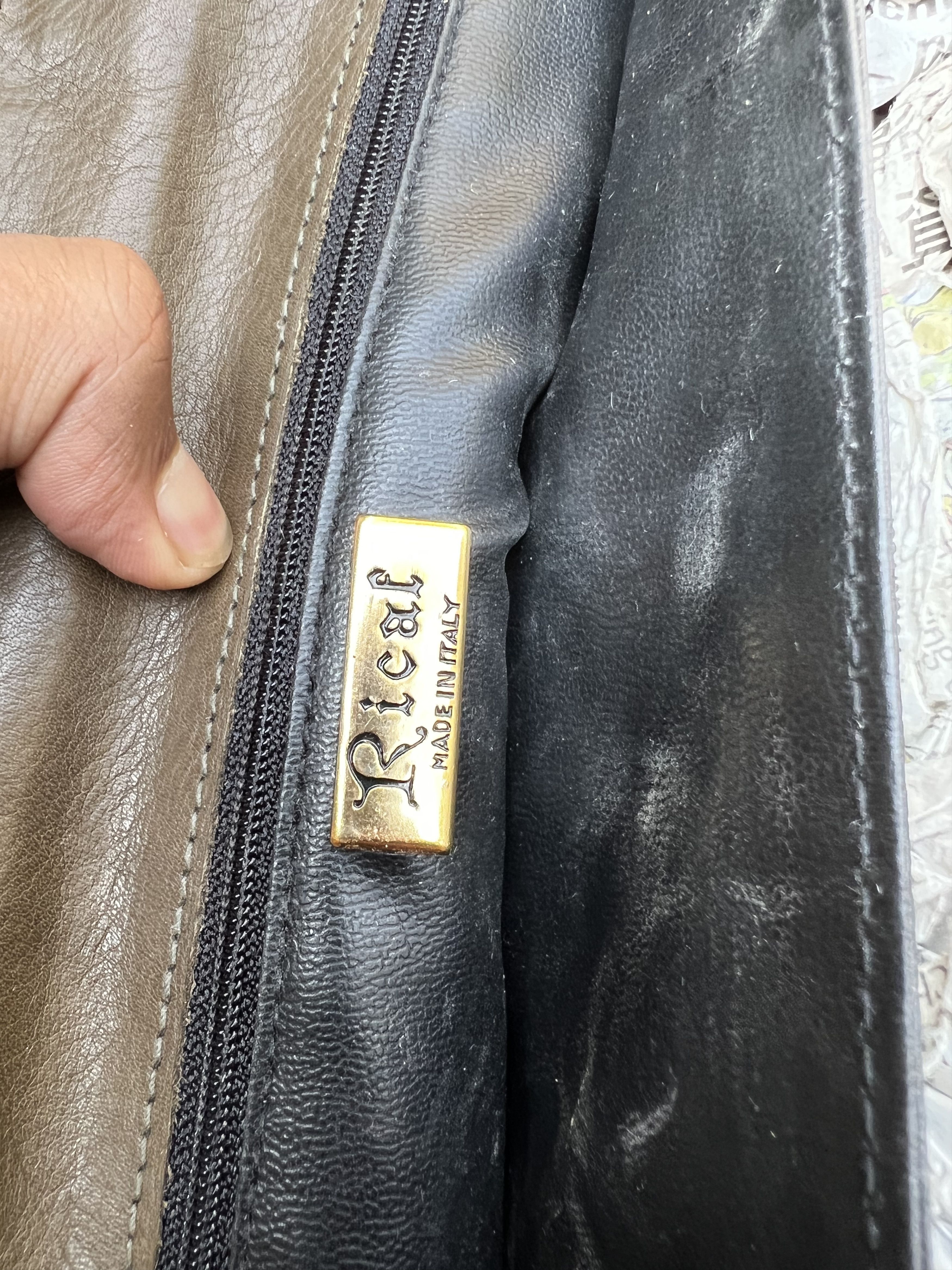 Genuine Leather Rical Python Leather Made in Italy Handbag Size ONE SIZE - 12 Thumbnail