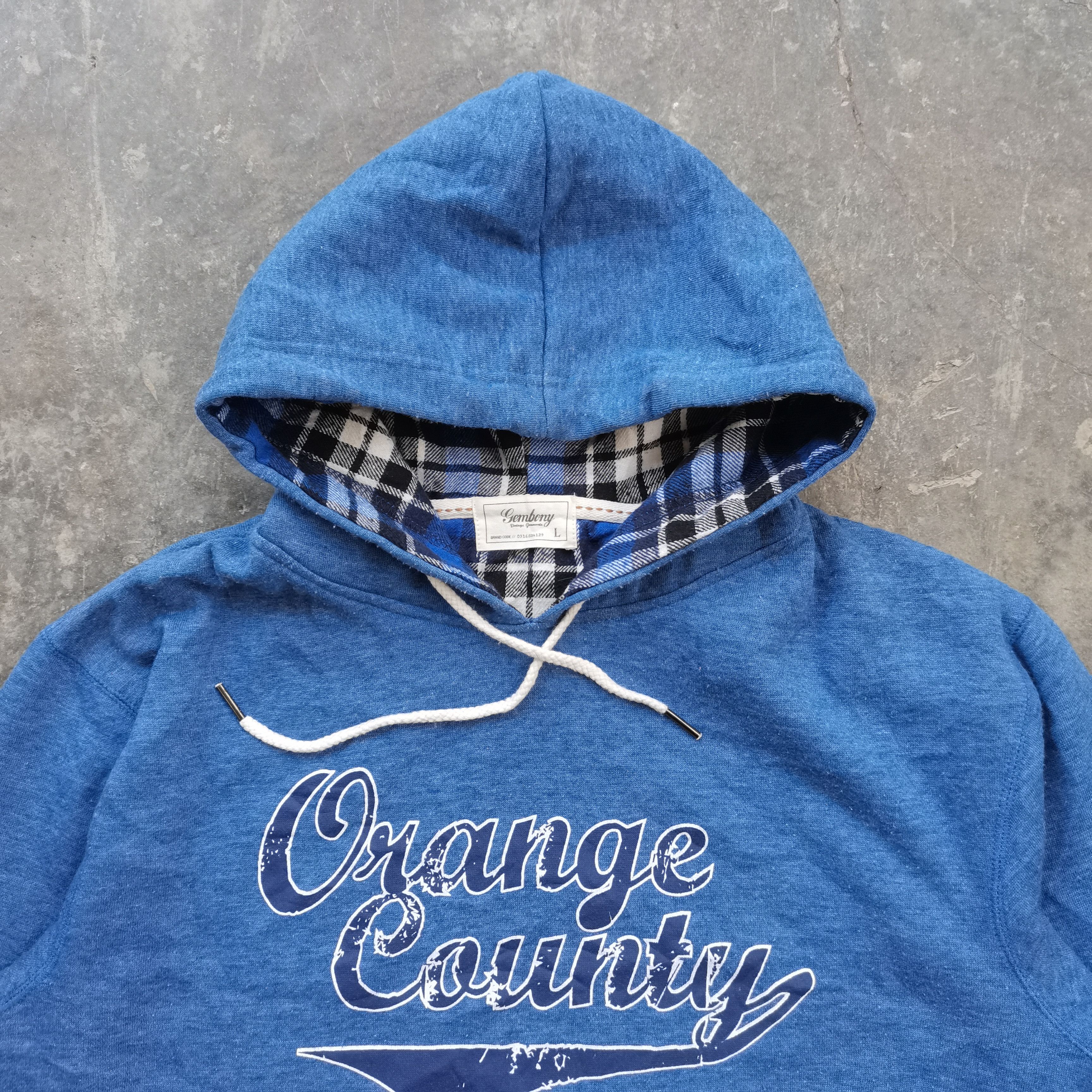 Japanese Brand × Vintage Vintage GEMBONY Orange Country Hoodie Sweatshirt Size US L / EU 52-54 / 3 - 2 Thumbnail