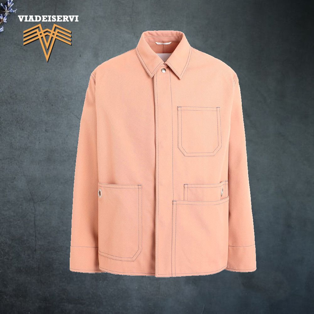 OAMC Full Length Jacket in Salmon Pink Color Size US L / EU 52-54 / 3 - 1 Preview