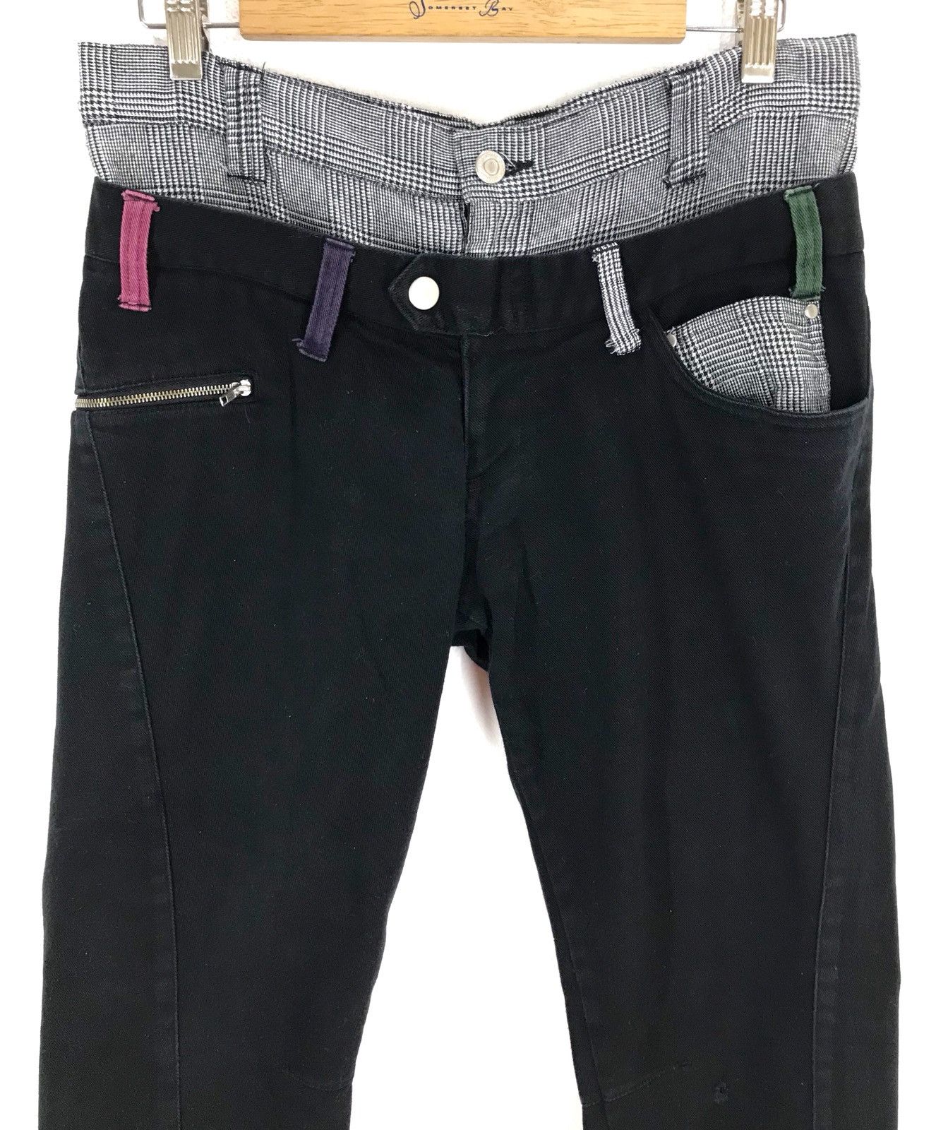 Hysteric Glamour Japanese Brand SUGGESTION Double Waist Trouser Pants Size US 32 / EU 48 - 2 Thumbnail