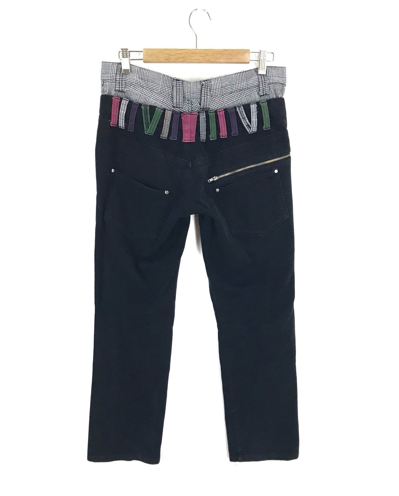 Hysteric Glamour Japanese Brand SUGGESTION Double Waist Trouser Pants Size US 32 / EU 48 - 8 Thumbnail