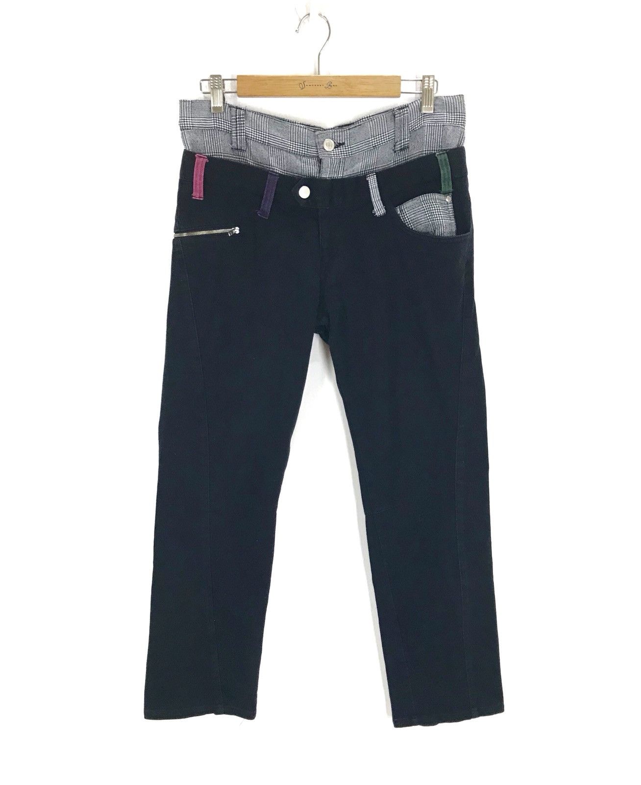 Hysteric Glamour Japanese Brand SUGGESTION Double Waist Trouser Pants Size US 32 / EU 48 - 1 Thumbnail