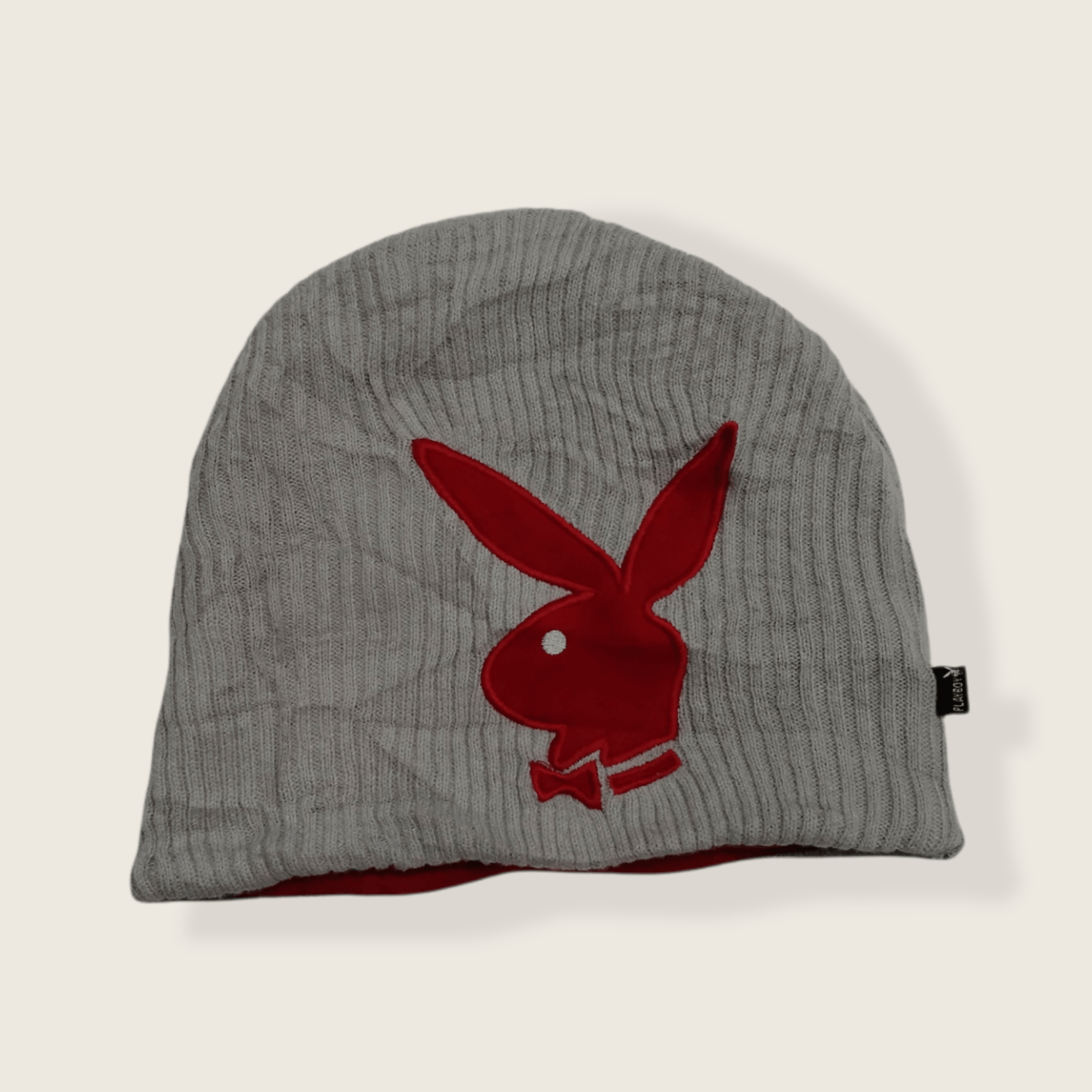 Playboy VINTAGE PLAYBOY BIG LOGO REVERSIBLE BEANIE Size ONE SIZE - 13 Thumbnail