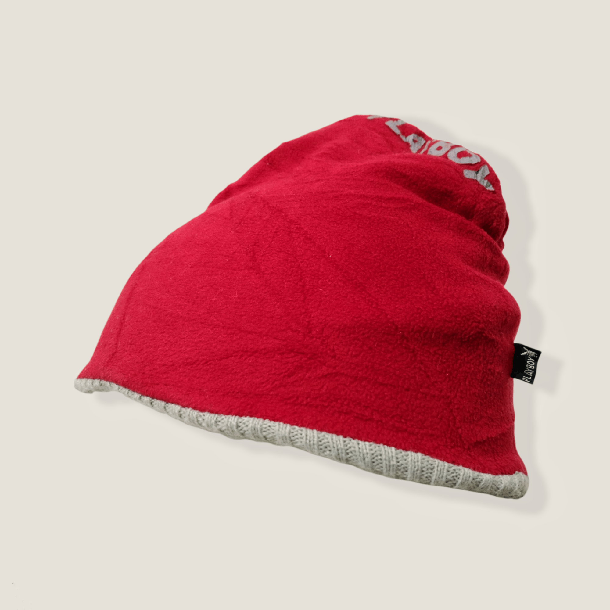 Playboy VINTAGE PLAYBOY BIG LOGO REVERSIBLE BEANIE Size ONE SIZE - 9 Thumbnail