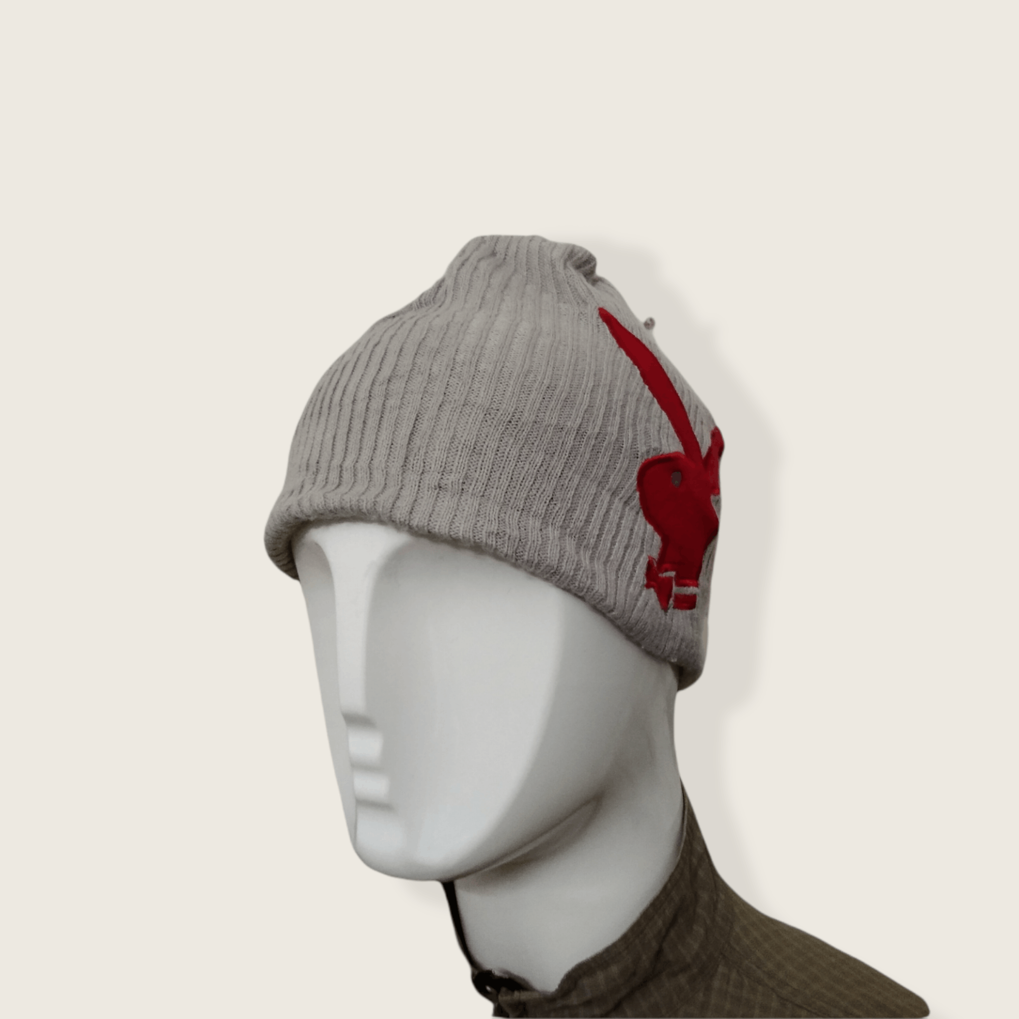 Playboy VINTAGE PLAYBOY BIG LOGO REVERSIBLE BEANIE Size ONE SIZE - 8 Thumbnail