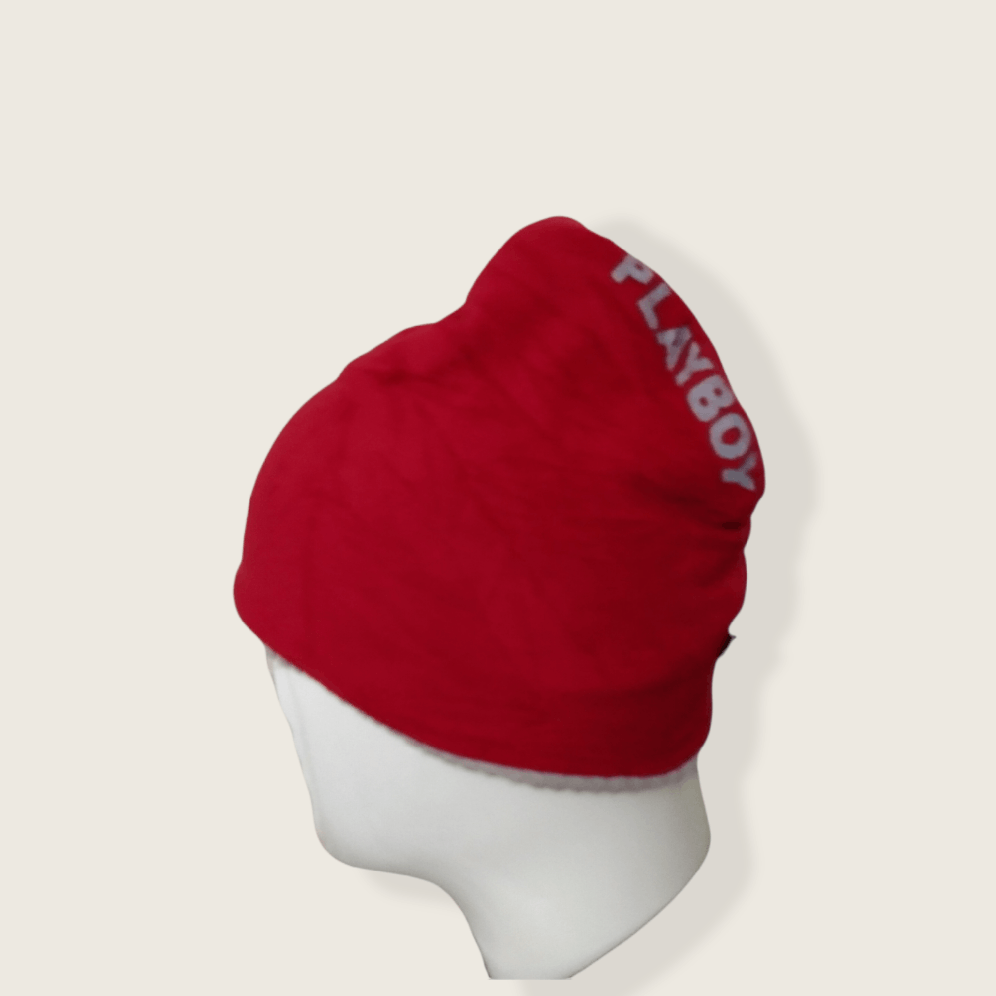 Playboy VINTAGE PLAYBOY BIG LOGO REVERSIBLE BEANIE Size ONE SIZE - 10 Thumbnail