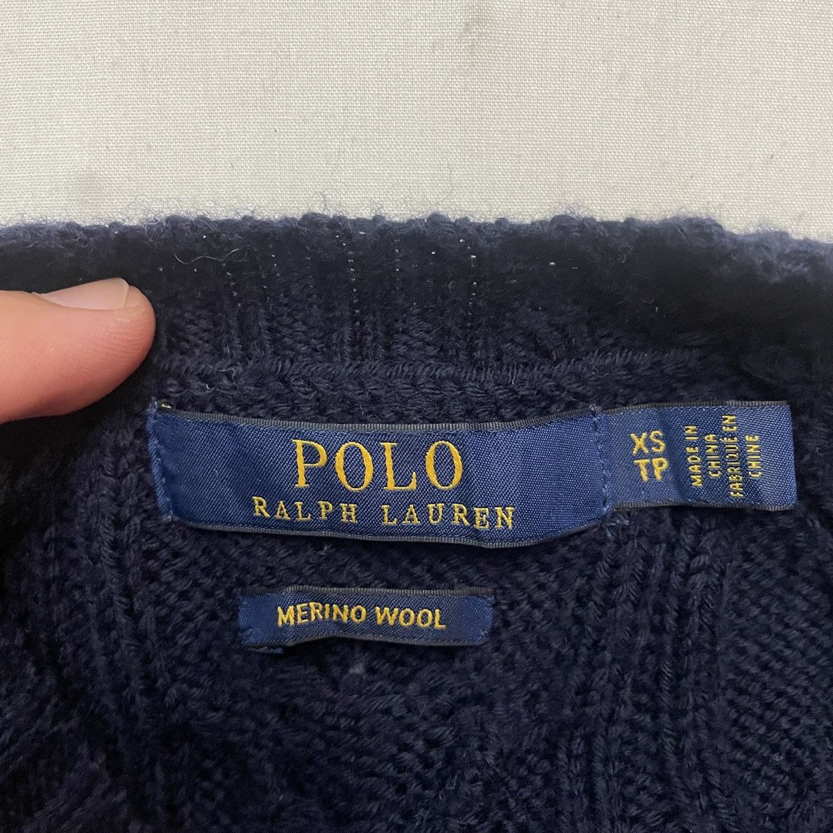 Aran Isles Knitwear × Homespun Knitwear × Polo Ralph Lauren Vintage POLO RALPH LAUREN Long Knitwear Size US S / EU 44-46 / 1 - 5 Thumbnail