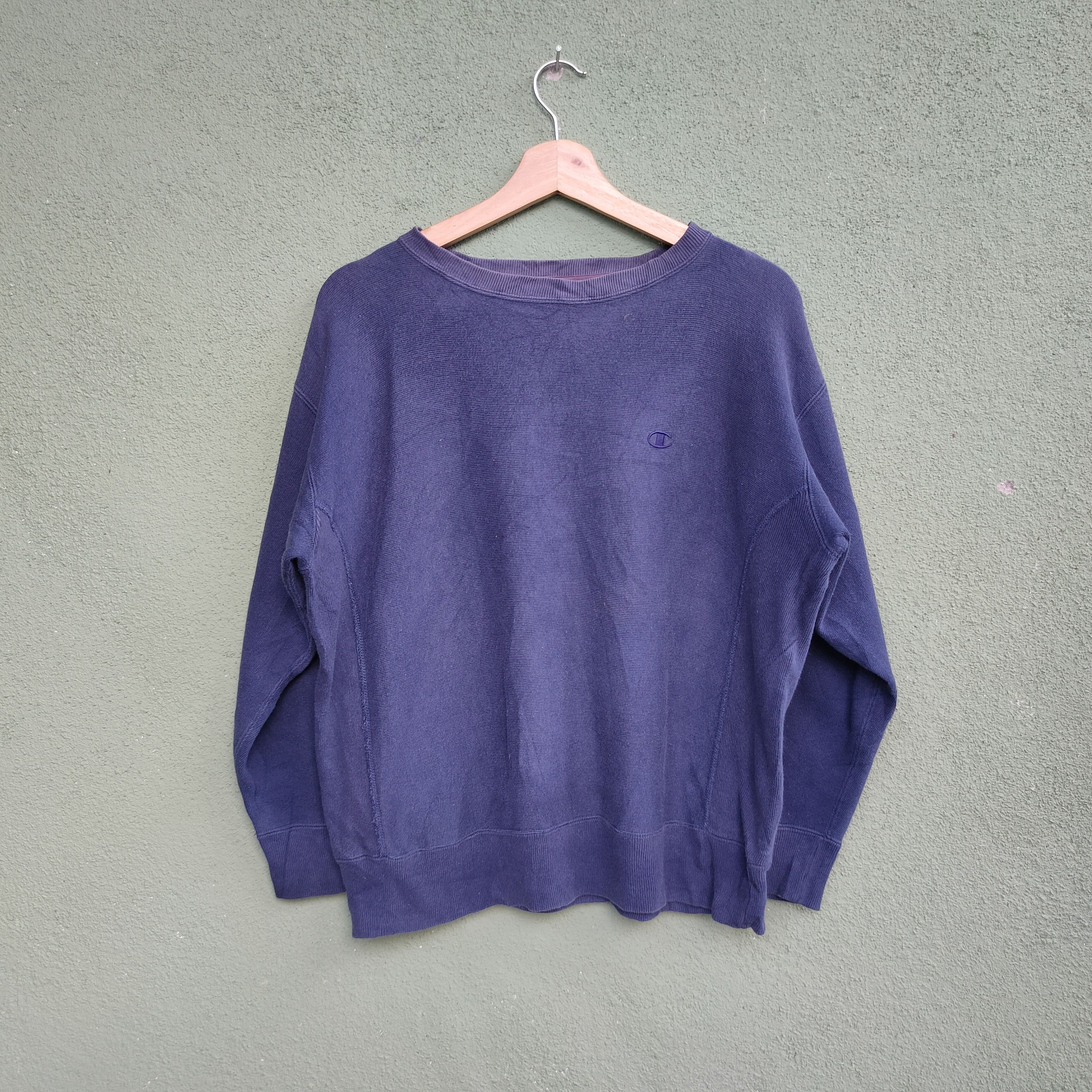 Champion Vintage Champion Reverse Wave Faded Sweatshirt Jumper Size US L / EU 52-54 / 3 - 1 Thumbnail