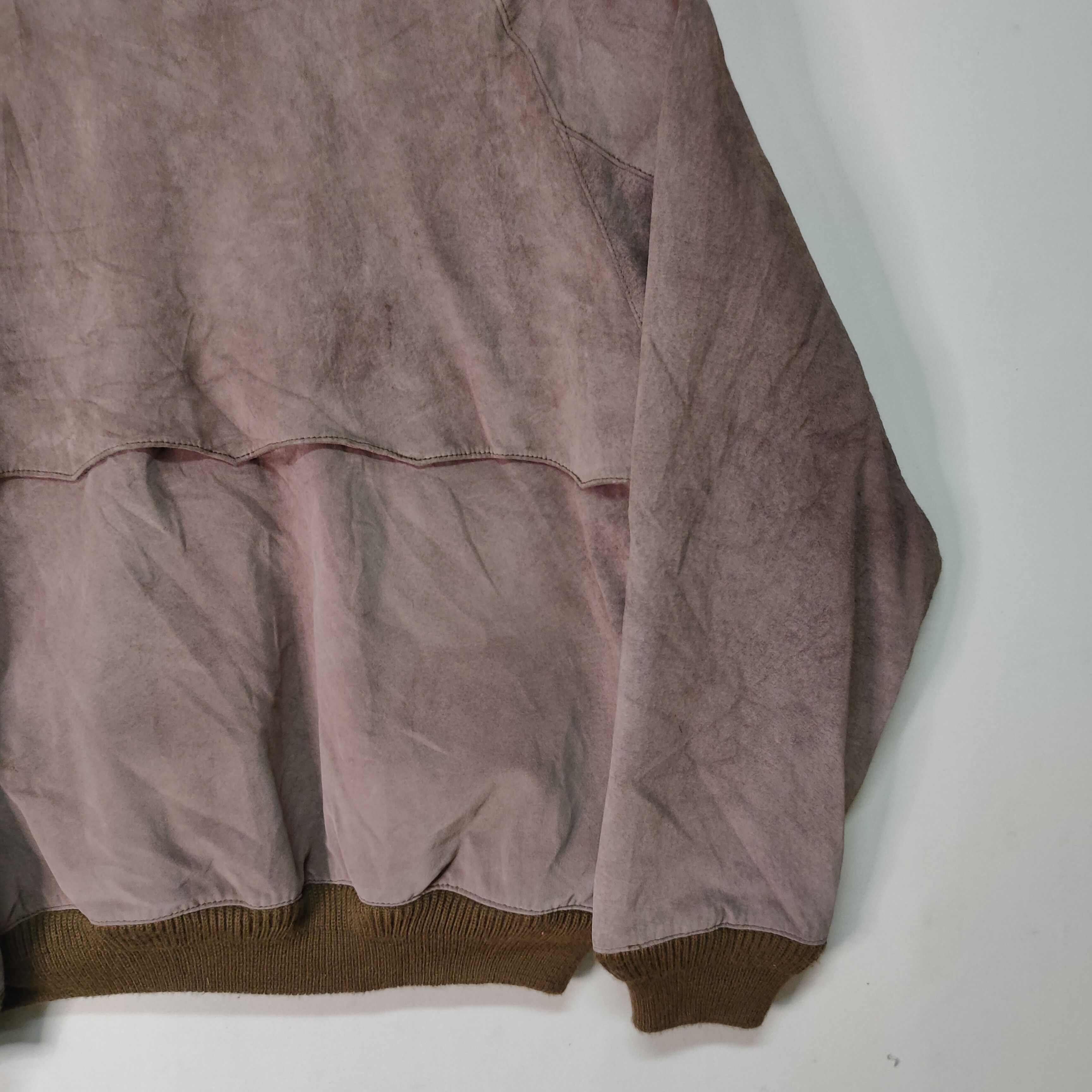 Japanese Brand Vintage Park Miller Suede Bomber Style Jacket Size US XL / EU 56 / 4 - 8 Thumbnail