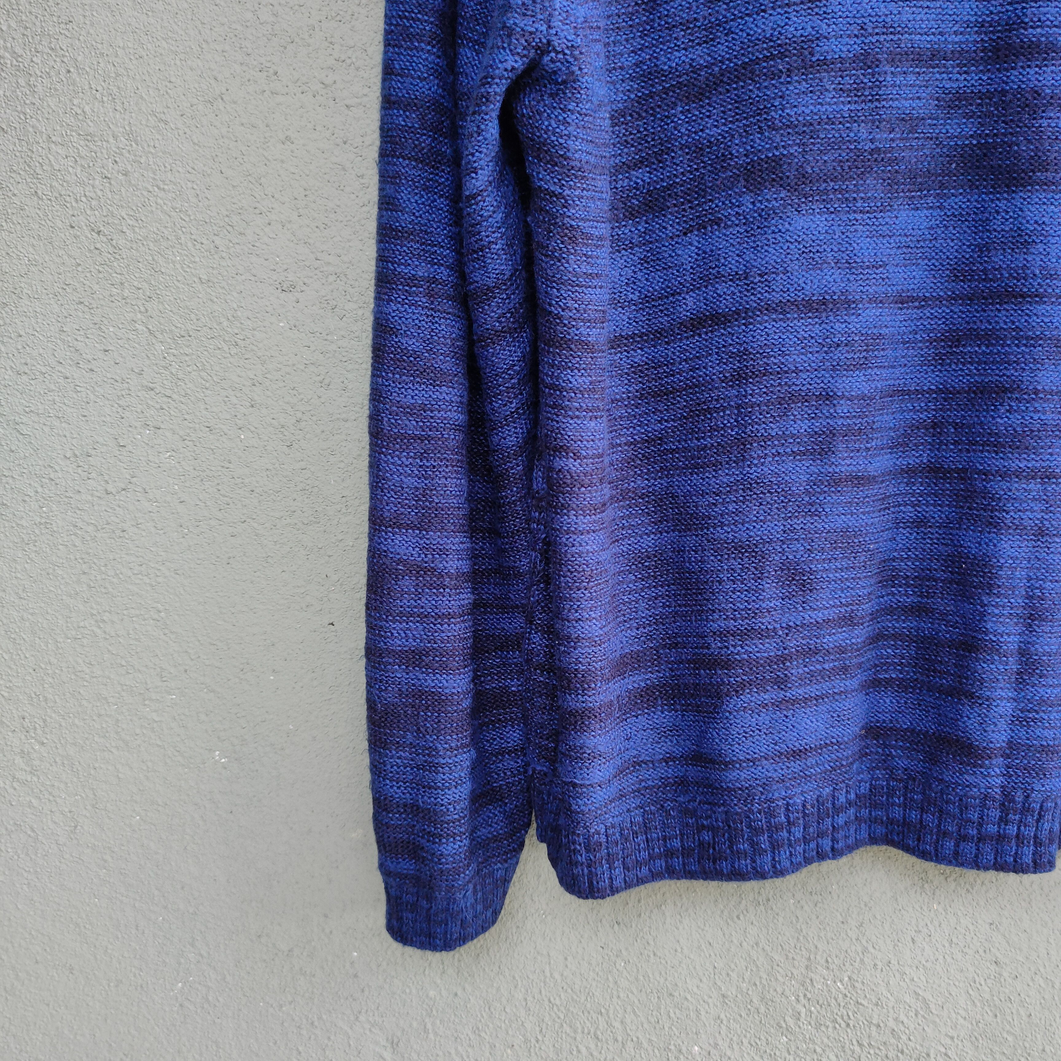 Aran Isles Knitwear Vintage J.N.R.D Blue Colours Cardigan Knitwear Size US M / EU 48-50 / 2 - 9 Thumbnail