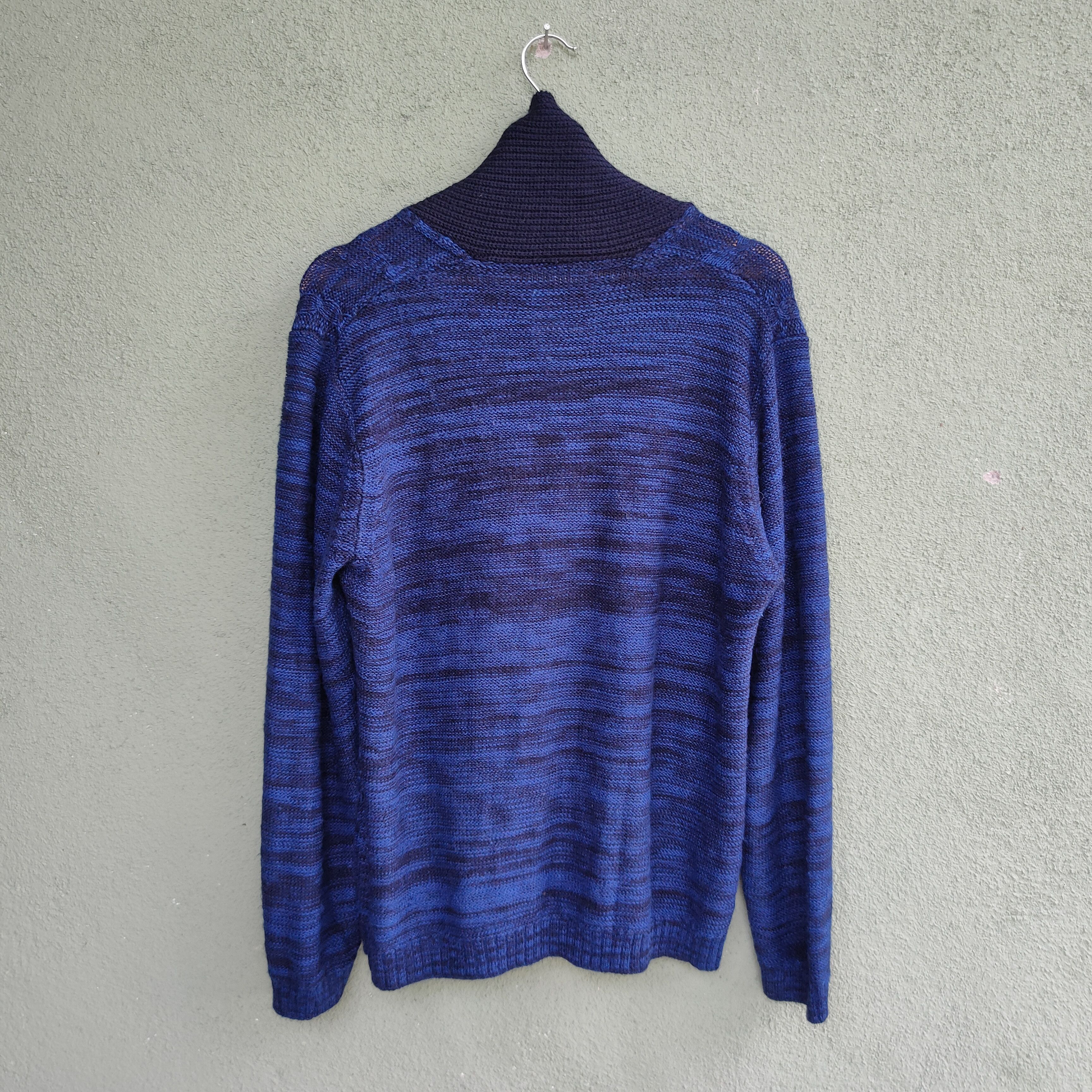 Aran Isles Knitwear Vintage J.N.R.D Blue Colours Cardigan Knitwear Size US M / EU 48-50 / 2 - 11 Thumbnail