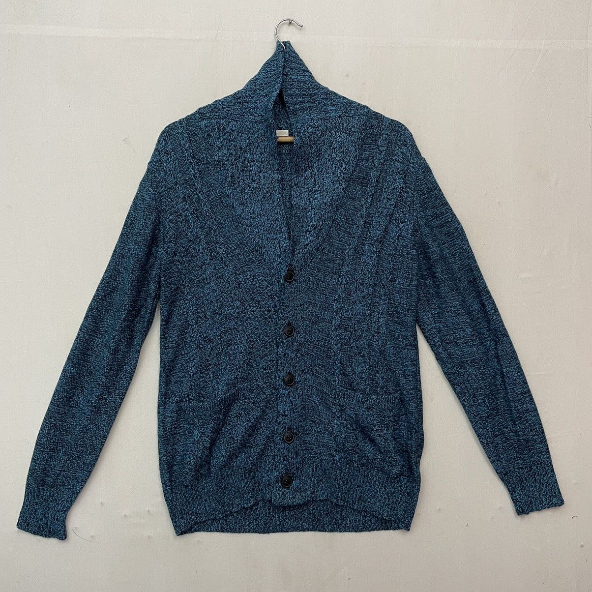 Aran Isles Knitwear Vintage GU Japanese Brand Cardigan knitwear Size US S / EU 44-46 / 1 - 1 Thumbnail