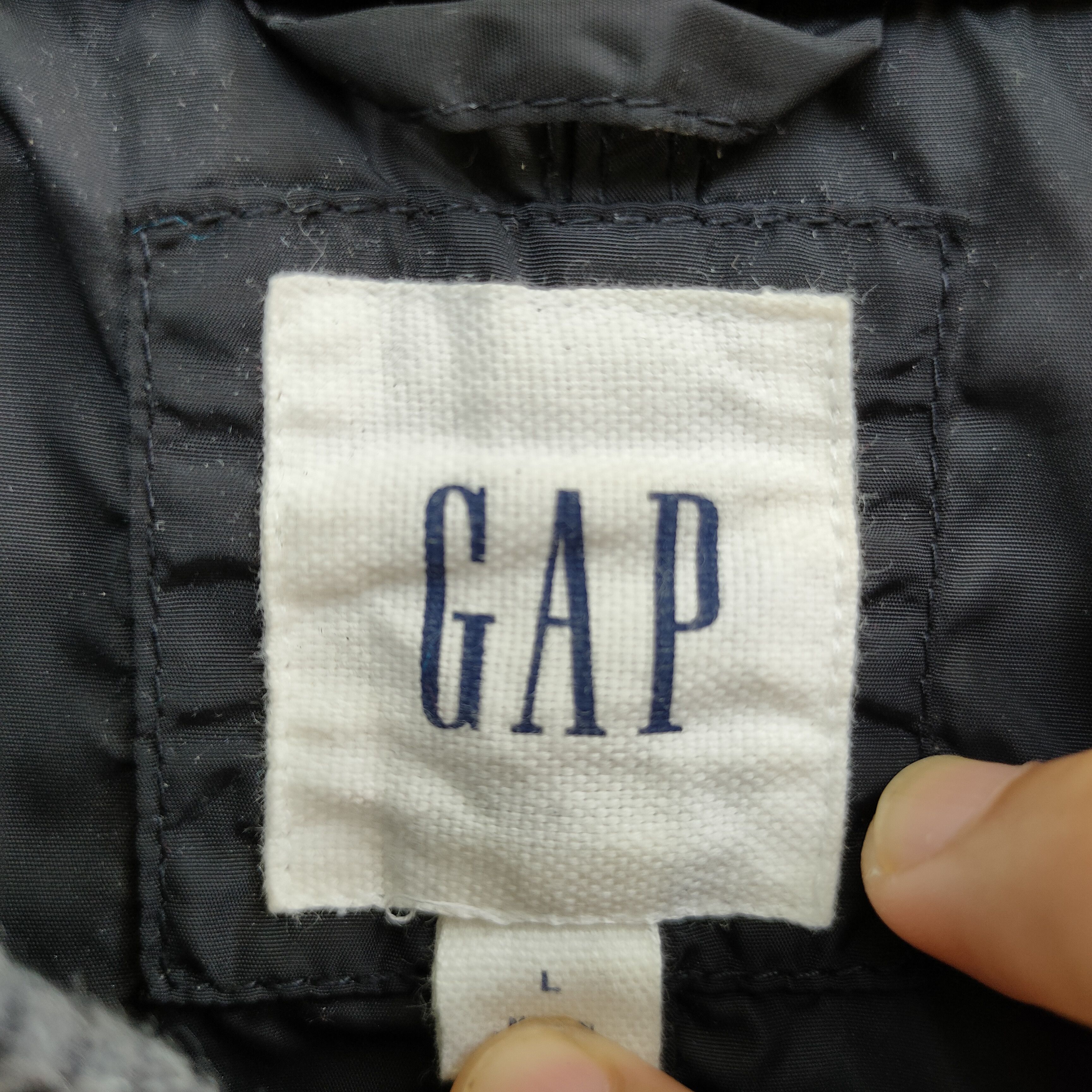 Gap Vintage Gap Zipper Ups Nice Design Light Jacket Size US L / EU 52-54 / 3 - 8 Thumbnail