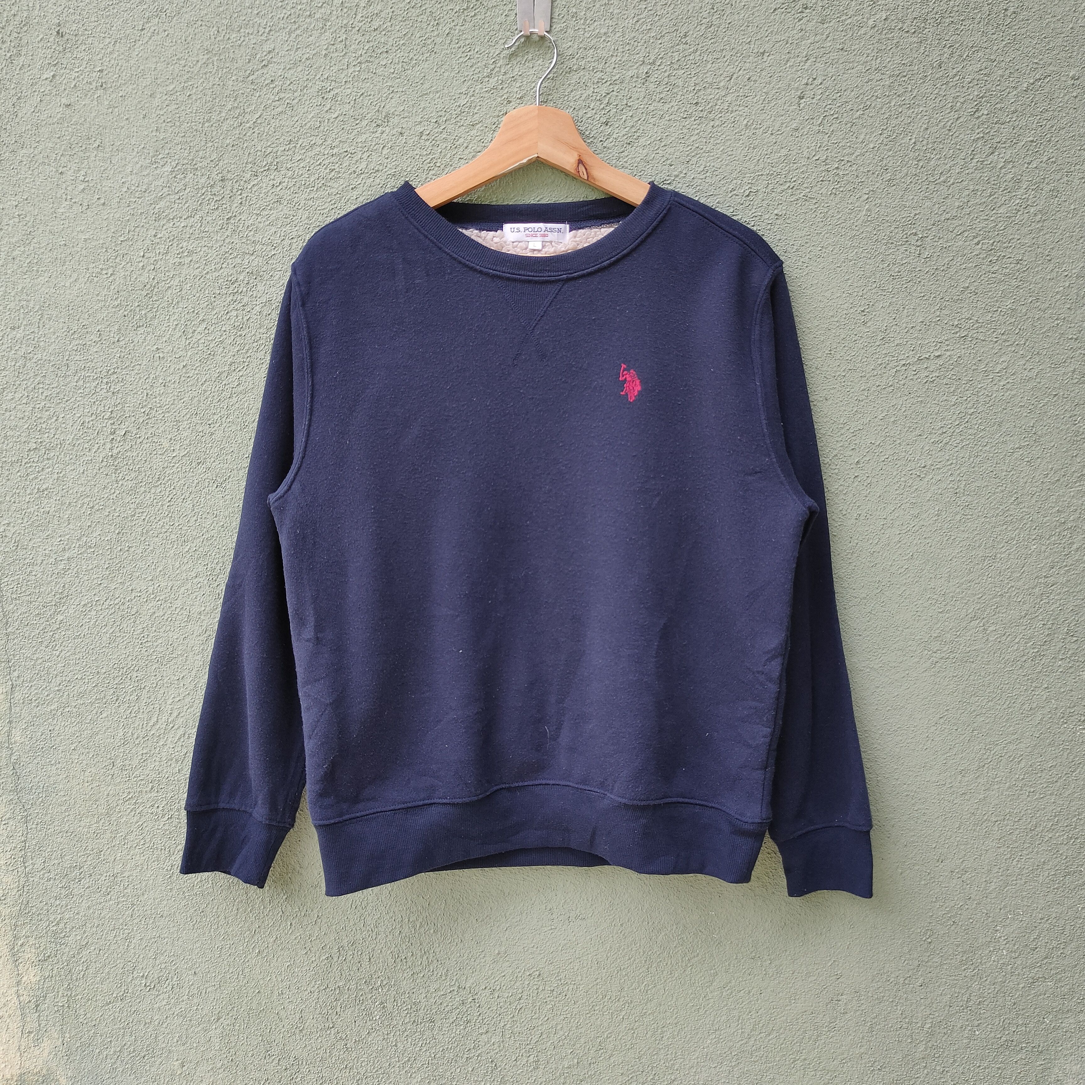 U.S. Polo Assn. Vtg U.S. Polo Assn. Embroidery Small Logo Sweatshirt Jumper Size US M / EU 48-50 / 2 - 1 Thumbnail