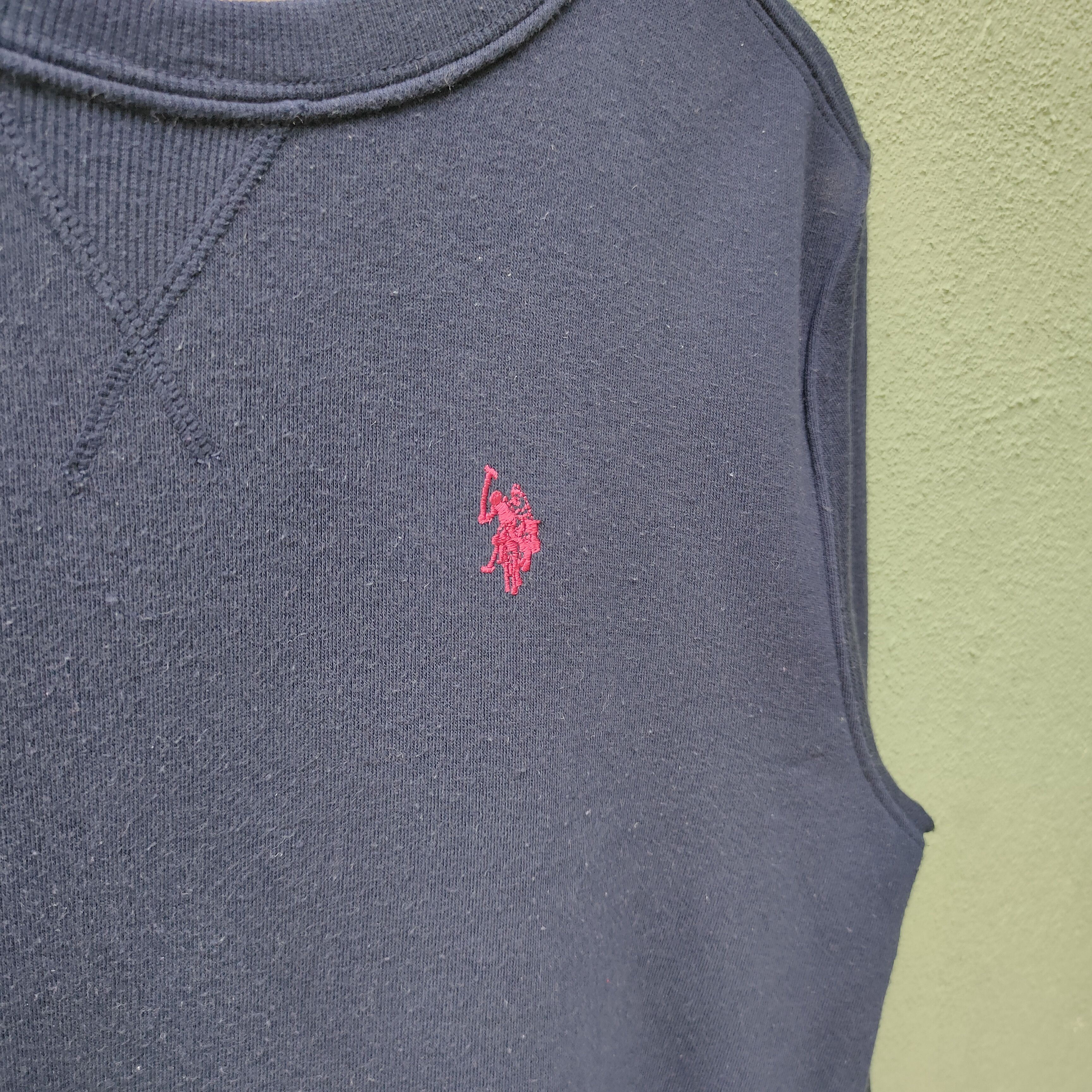 U.S. Polo Assn. Vtg U.S. Polo Assn. Embroidery Small Logo Sweatshirt Jumper Size US M / EU 48-50 / 2 - 2 Thumbnail