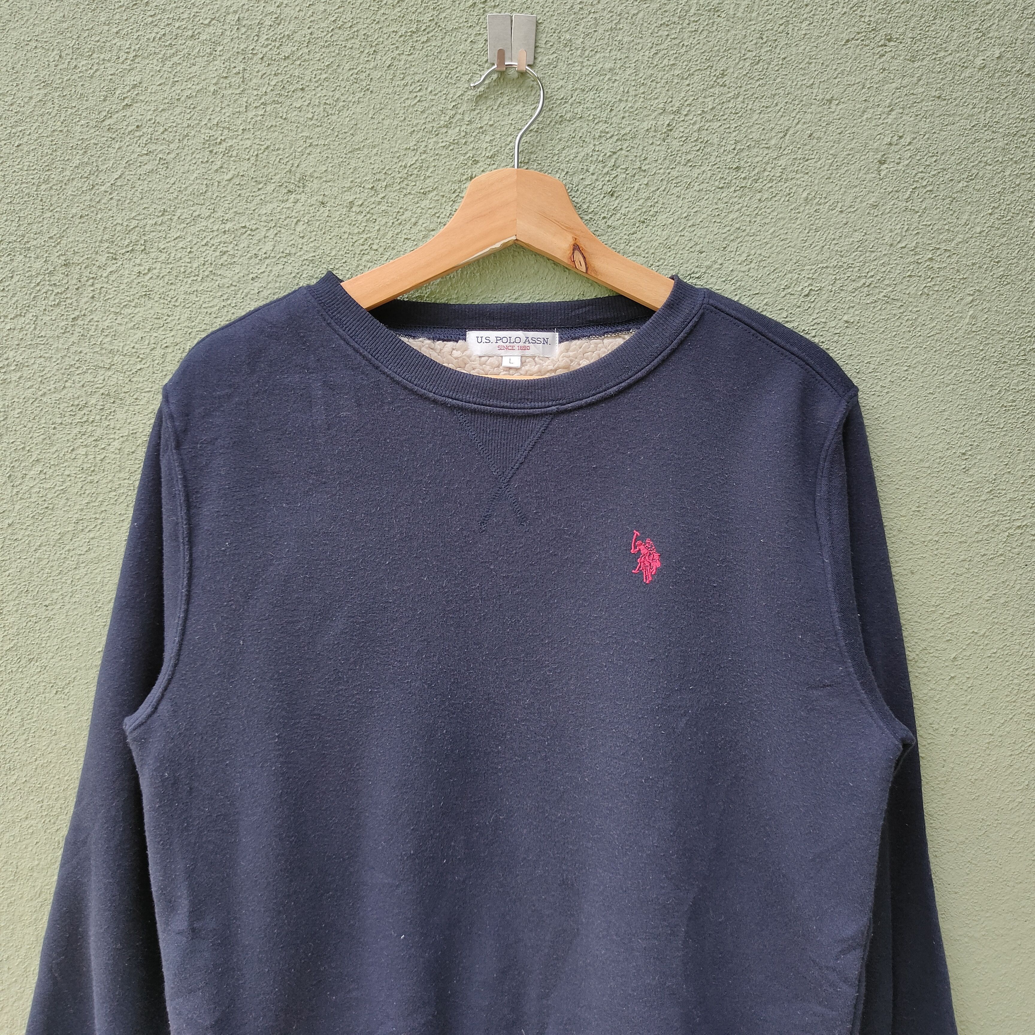 U.S. Polo Assn. Vtg U.S. Polo Assn. Embroidery Small Logo Sweatshirt Jumper Size US M / EU 48-50 / 2 - 4 Thumbnail