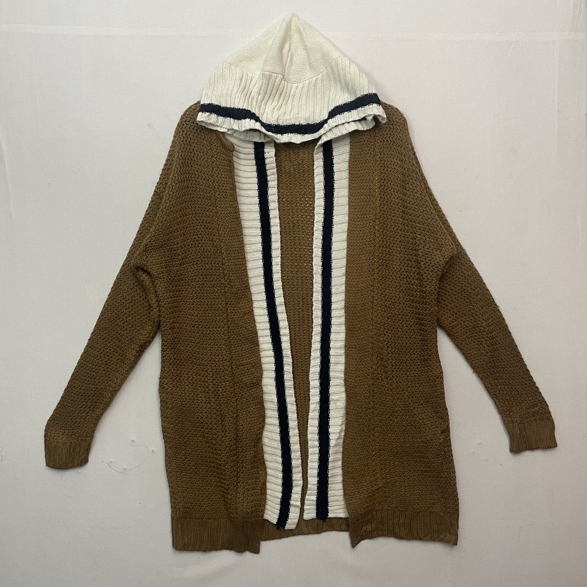 Aran Isles Knitwear Vintage RAY CASSIN FAVORI Hoodie Cardigan Knitwear Size US L / EU 52-54 / 3 - 1 Thumbnail