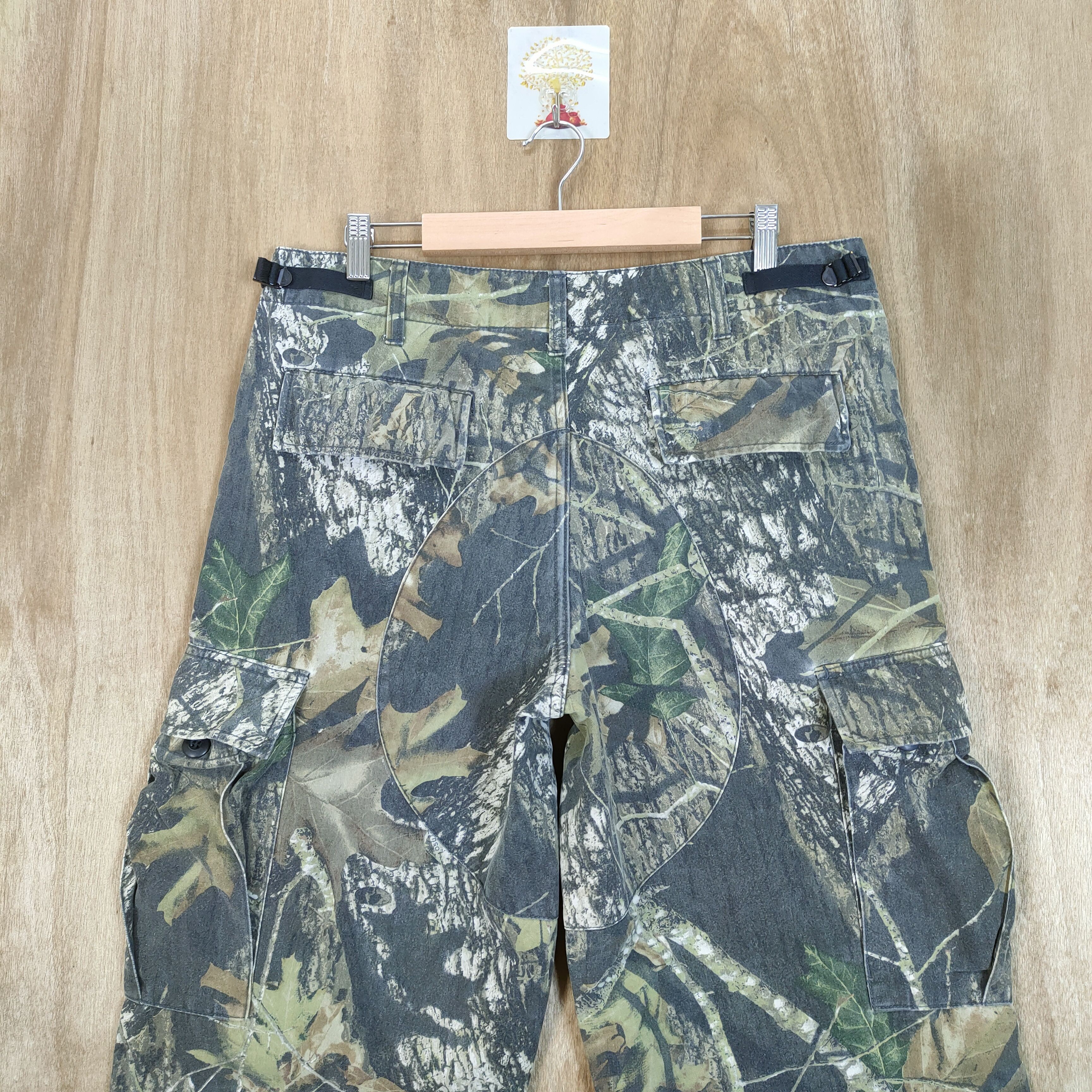 Redhead VINTAGE RED HEAD REALTREE CAMO FADED CARGO PANTS Size US 34 / EU 50 - 9 Thumbnail
