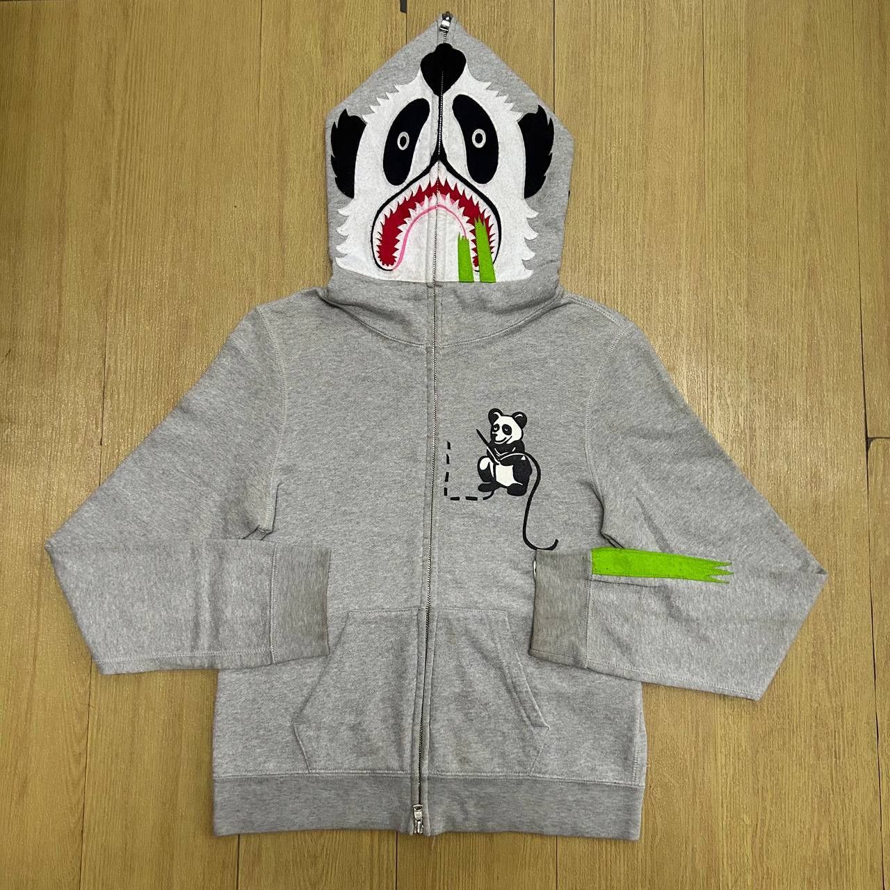 Bape Panda Full Zip Hoodie Size XXS / US 00 / IT 34 - 1 Thumbnail