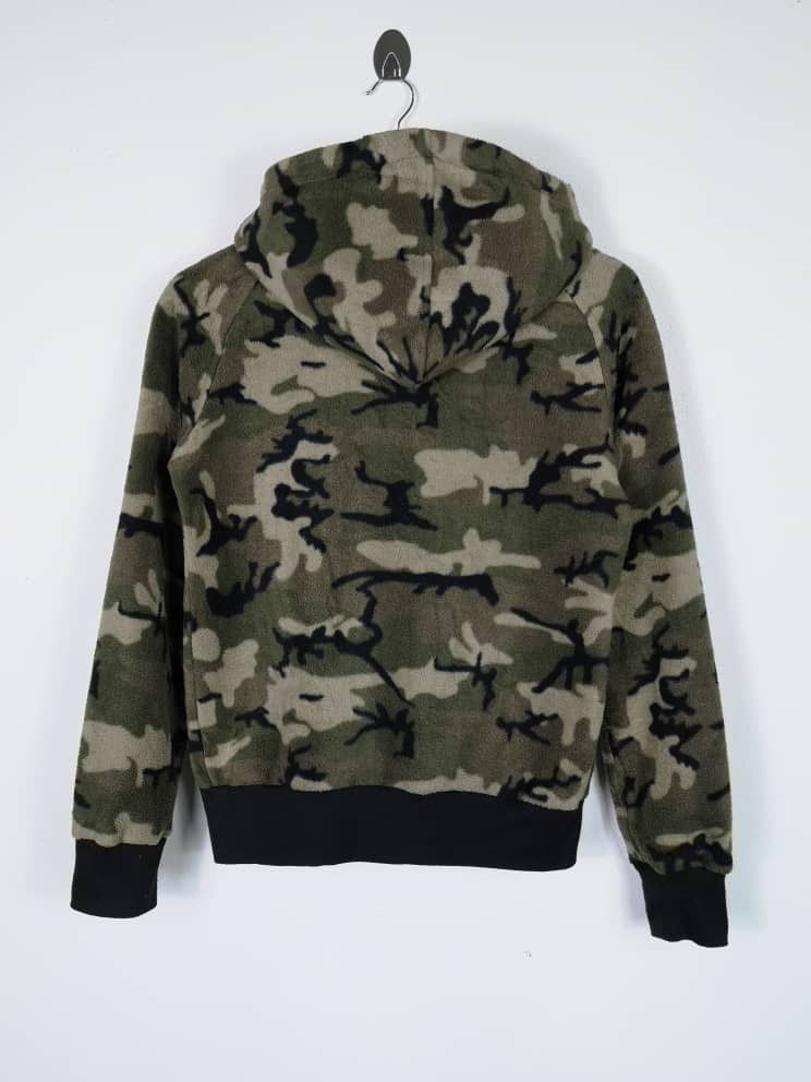 Carhartt 🔥CARHARTT CAMO FLEECE-HOODIES JACKET-GK39 Size US M / EU 48-50 / 2 - 3 Thumbnail