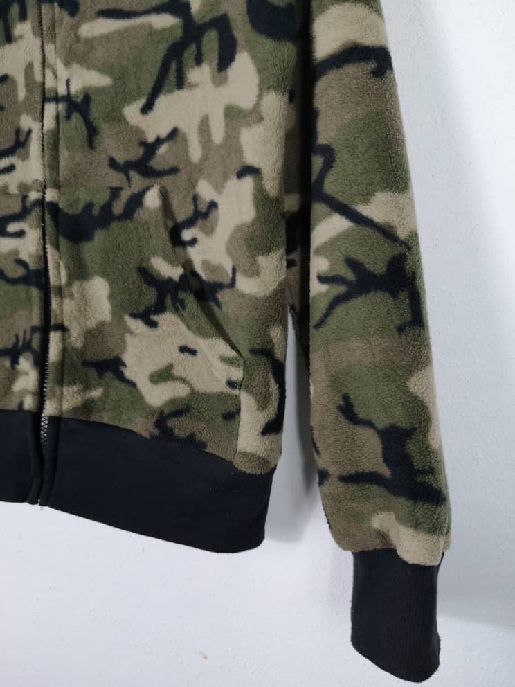Carhartt 🔥CARHARTT CAMO FLEECE-HOODIES JACKET-GK39 Size US M / EU 48-50 / 2 - 7 Thumbnail