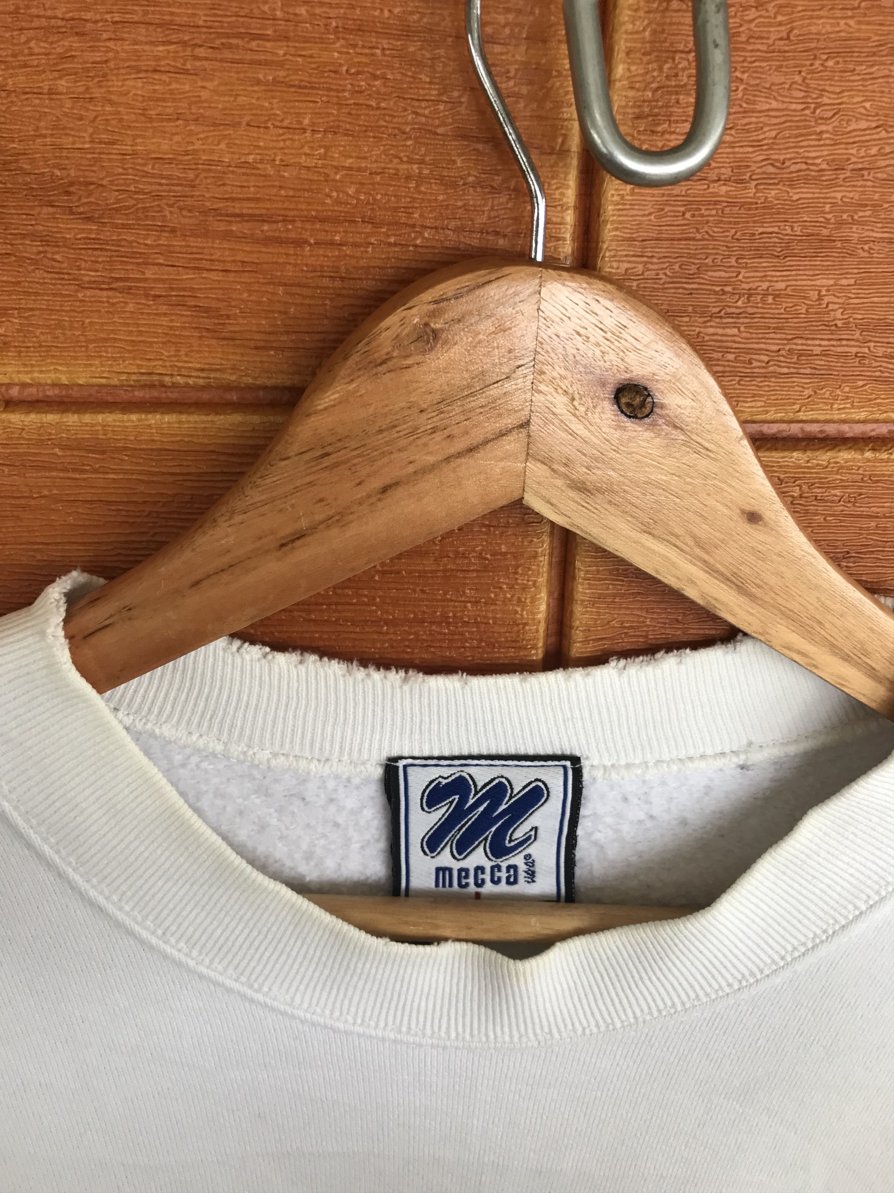 Mecca Vintage 90s MECCA Flight Sweatshirt / Streetwear / Hip Hop Size US L / EU 52-54 / 3 - 5 Thumbnail