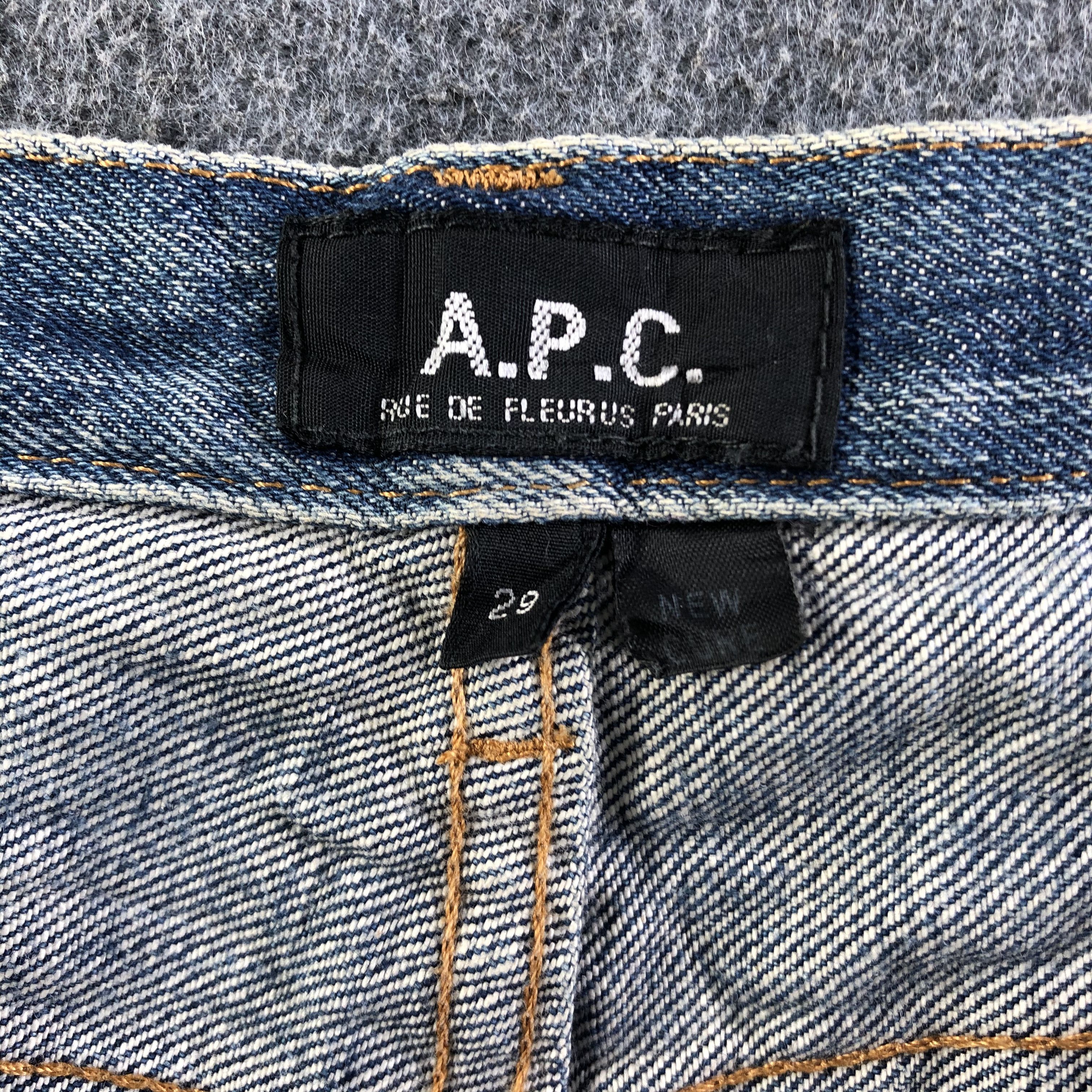 A.P.C. × Vintage Vintage Blue Wash A.P.C. Jeans-J3820 Size US 30 / EU 46 - 8 Thumbnail