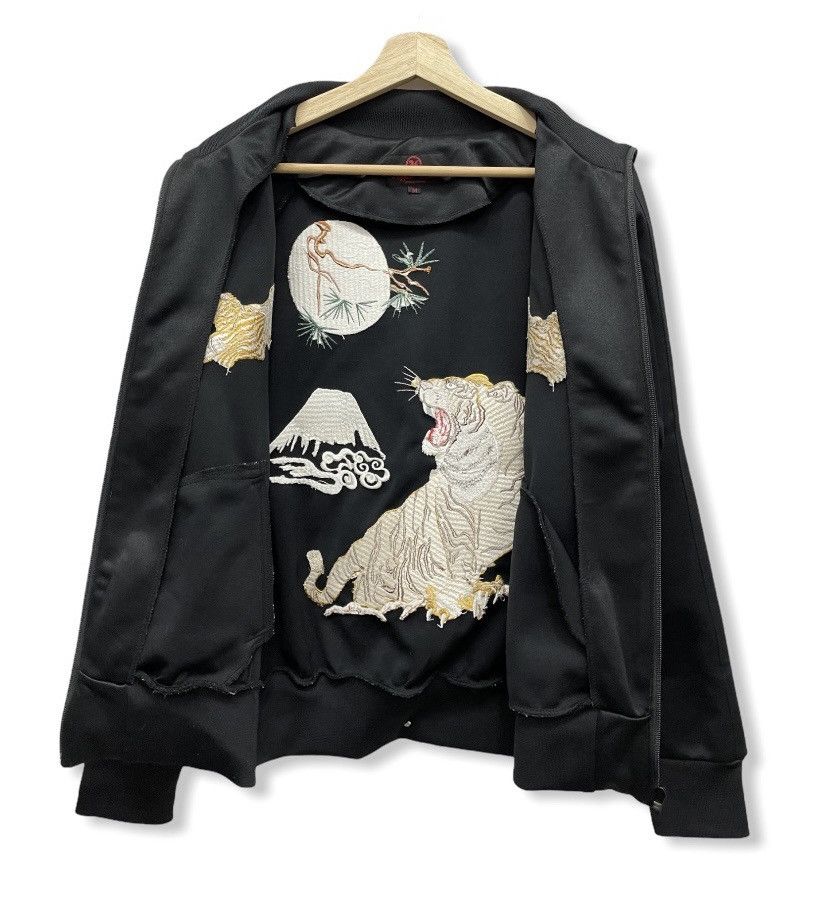Japanese Brand CROPPEDHEADS Exclusive Embroidery Sukajan Jacket Karakuri Size US S / EU 44-46 / 1 - 6 Thumbnail