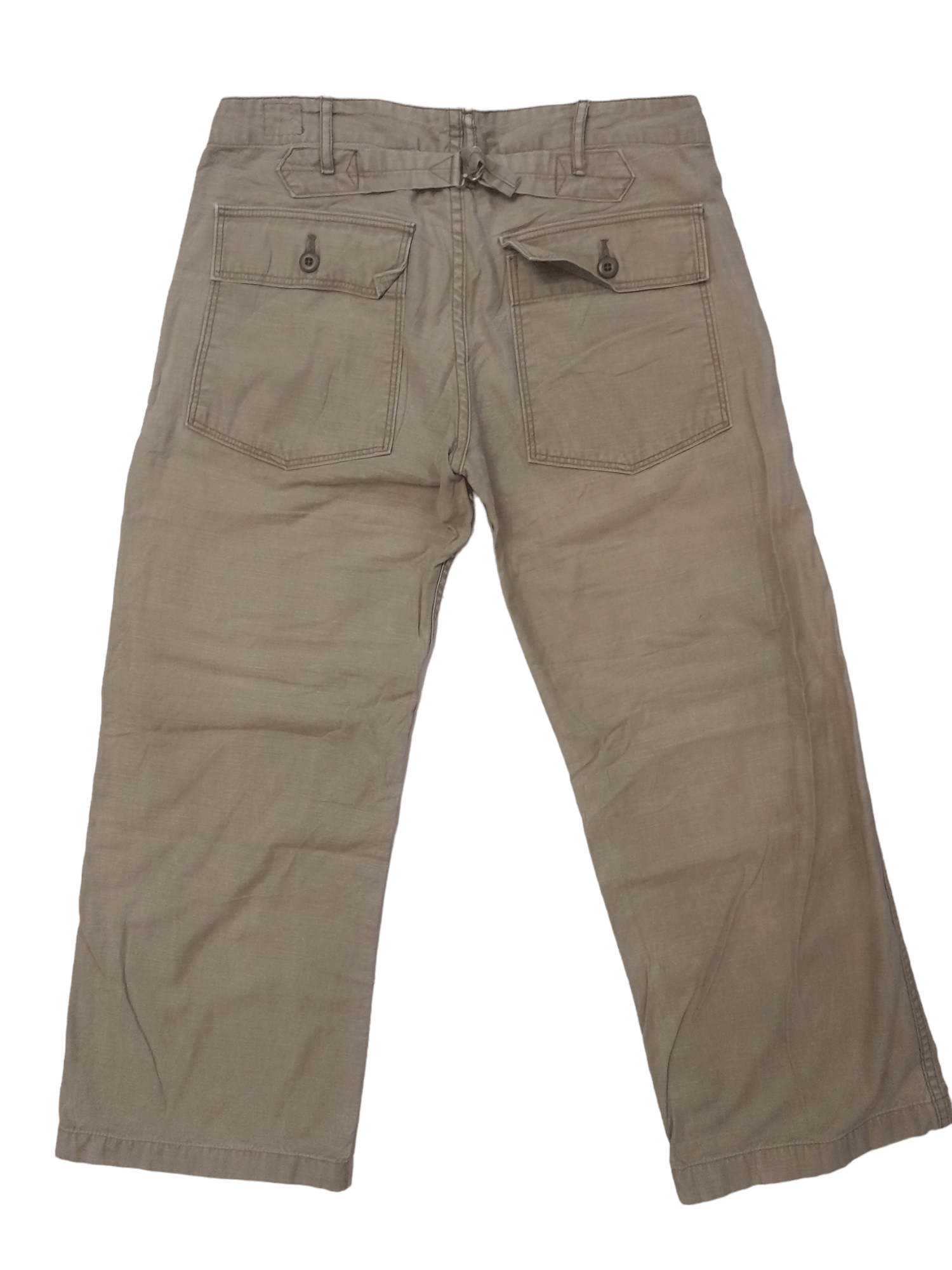 image of Orslow Baker Pant (E689) in Green, Men's (Size 30)