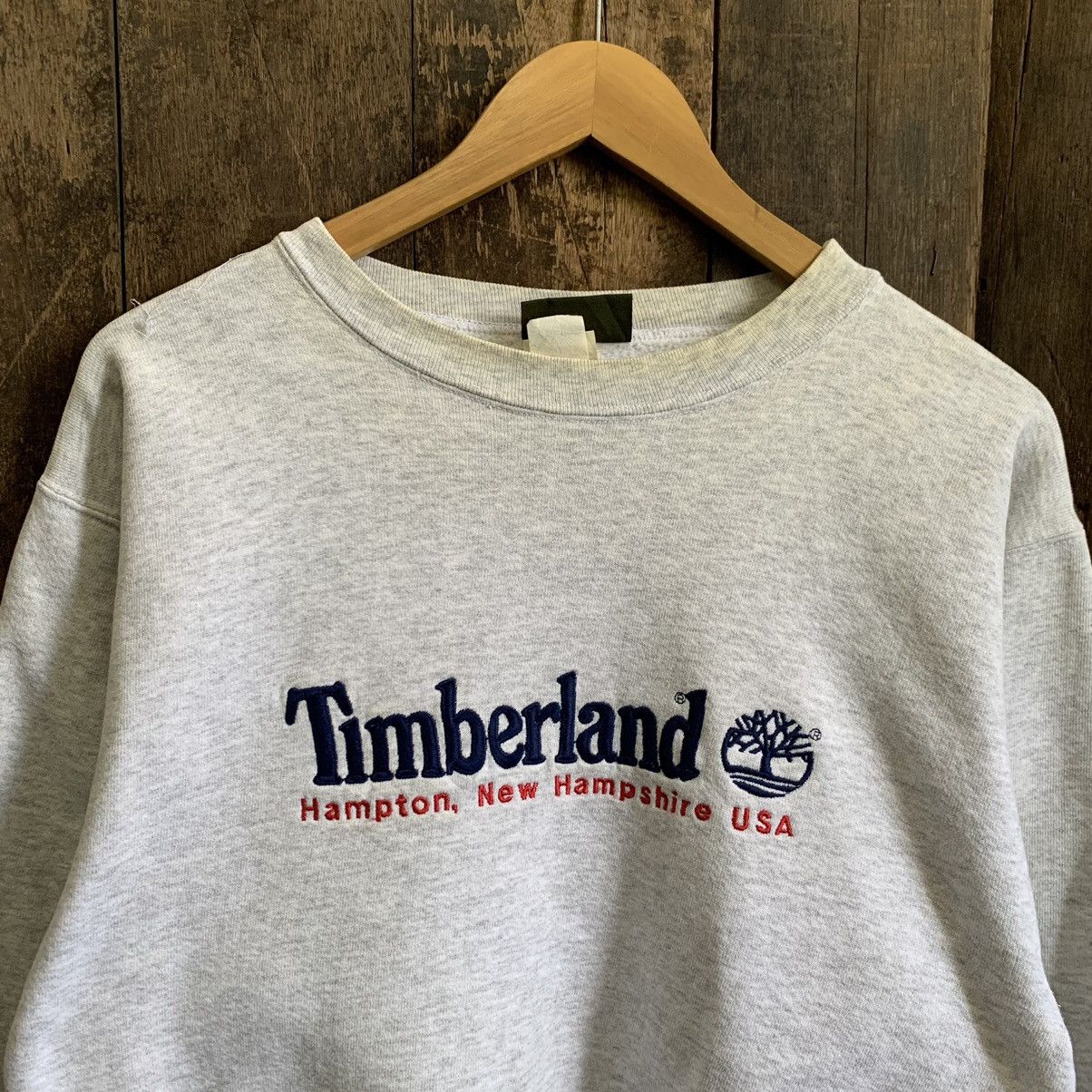 Timberland × Vintage Vintage Timberland Crewneck Sweatshirt Size US S / EU 44-46 / 1 - 2 Thumbnail