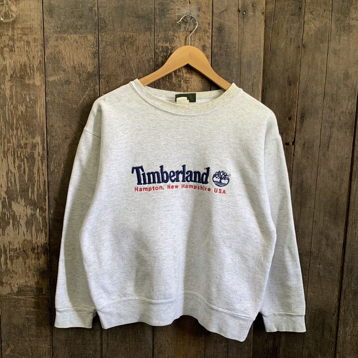 Timberland × Vintage Vintage Timberland Crewneck Sweatshirt Size US S / EU 44-46 / 1 - 6 Thumbnail