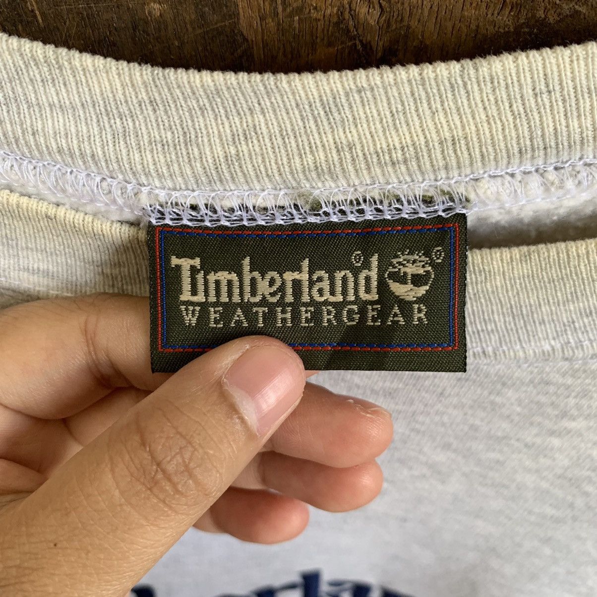 Timberland × Vintage Vintage Timberland Crewneck Sweatshirt Size US S / EU 44-46 / 1 - 3 Thumbnail