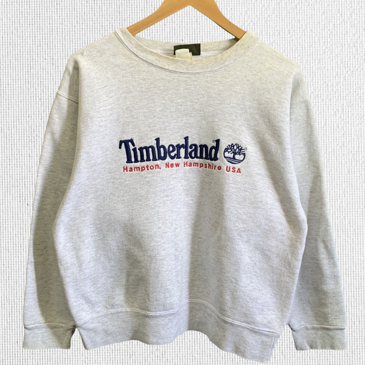Timberland × Vintage Vintage Timberland Crewneck Sweatshirt Size US S / EU 44-46 / 1 - 1 Thumbnail