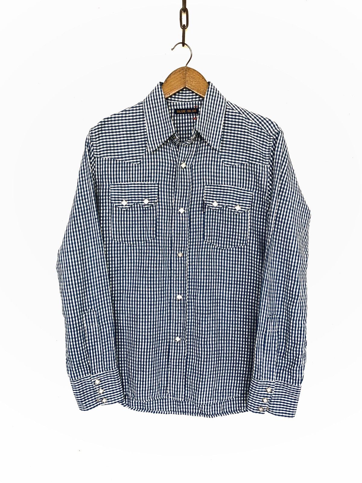 Blue Blue Japan OG Blue Blue 🇯🇵 Western Wear Flannel Shirt Kapital Size US M / EU 48-50 / 2 - 2 Thumbnail