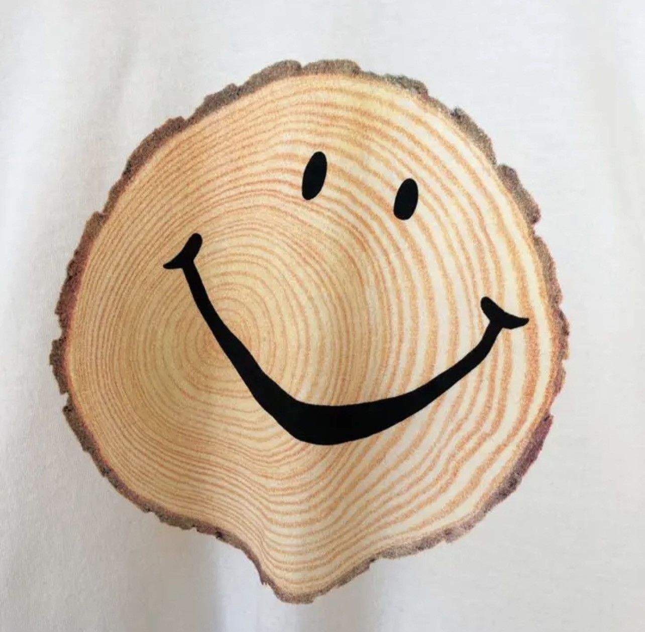Kapital Kapital smile smiley log tee shirt white size 2 Size US M / EU 48-50 / 2 - 4 Thumbnail