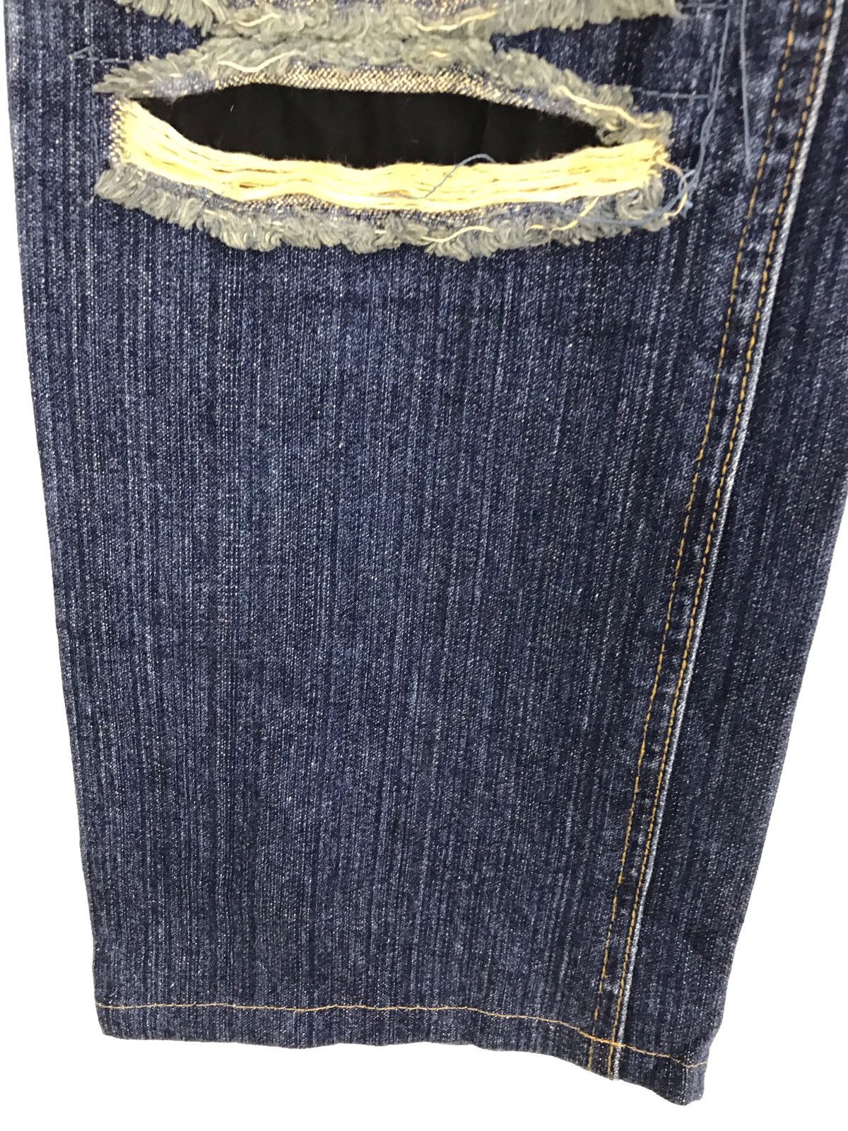 Hysteric Glamour Japanese Brand I SKULL ROCK Distressed inspired number Nine Size US 33 - 15 Thumbnail