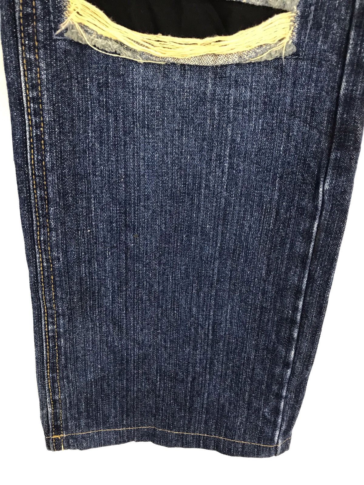 Hysteric Glamour Japanese Brand I SKULL ROCK Distressed inspired number Nine Size US 33 - 16 Thumbnail