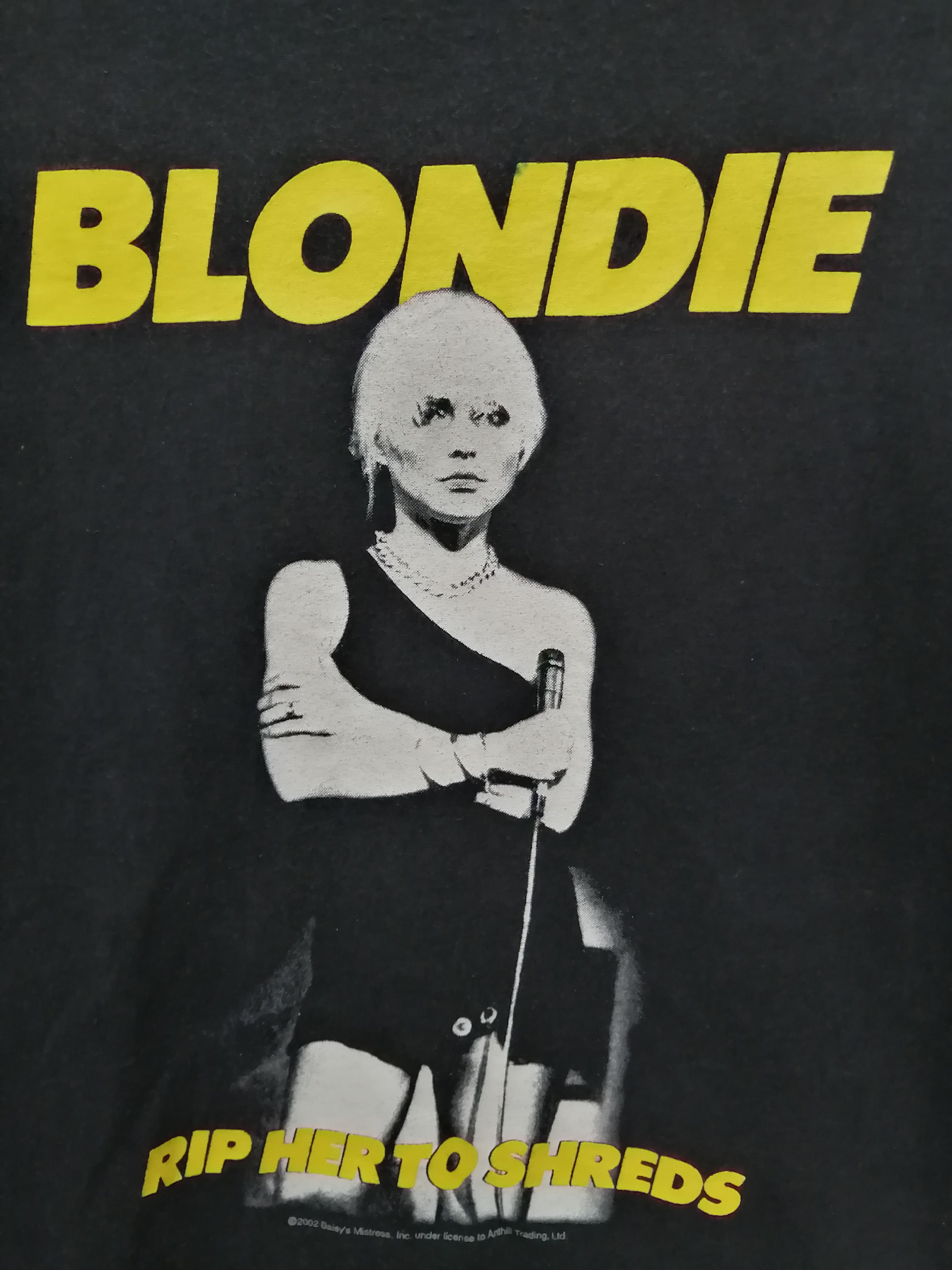 Band Tees Vintage BLONDIE Rip Her To Shreds Tshirt Size US L / EU 52-54 / 3 - 5 Thumbnail